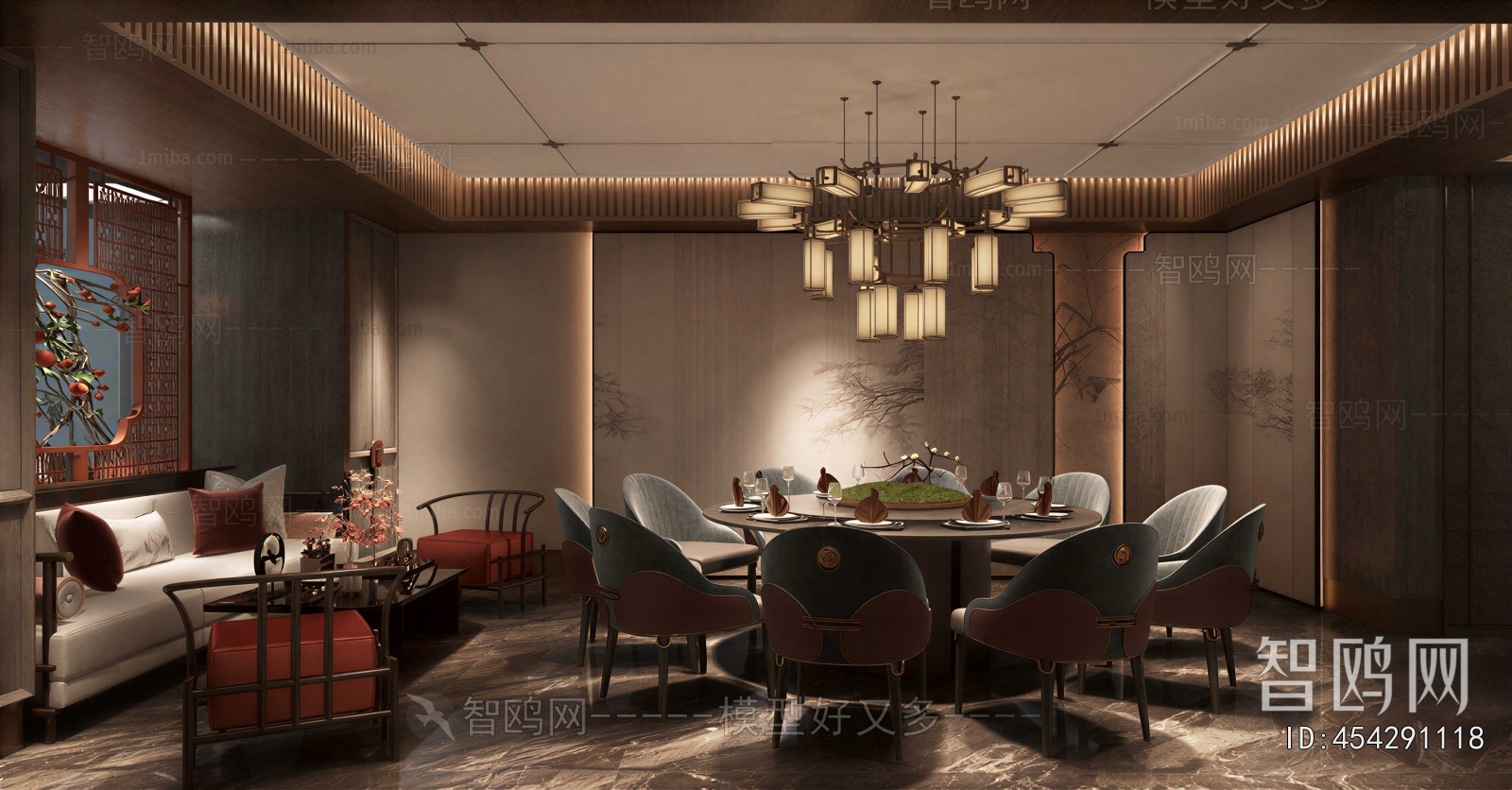 New Chinese Style Restaurant Box