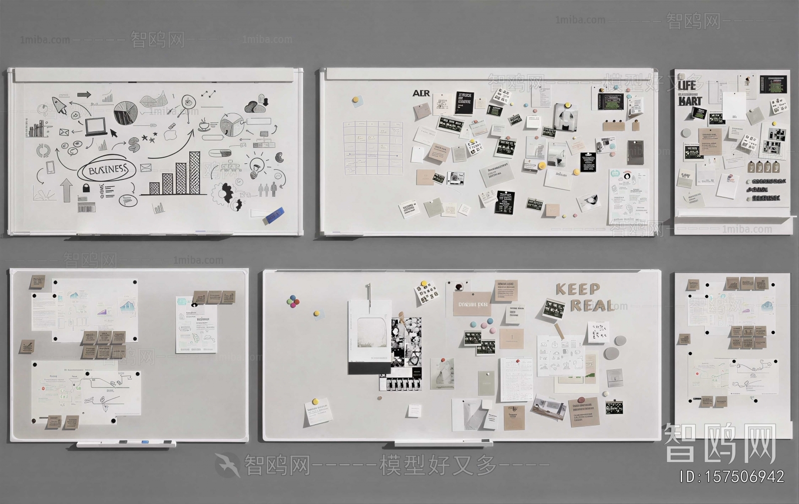 Modern Blackboard/whiteboard
