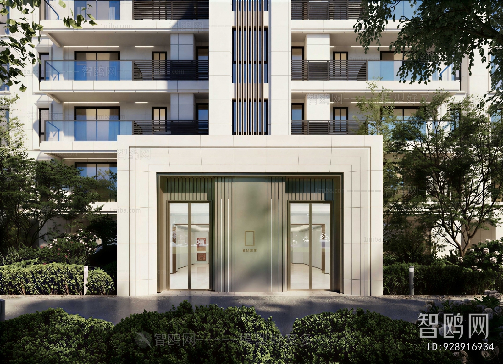 Modern Facade Element