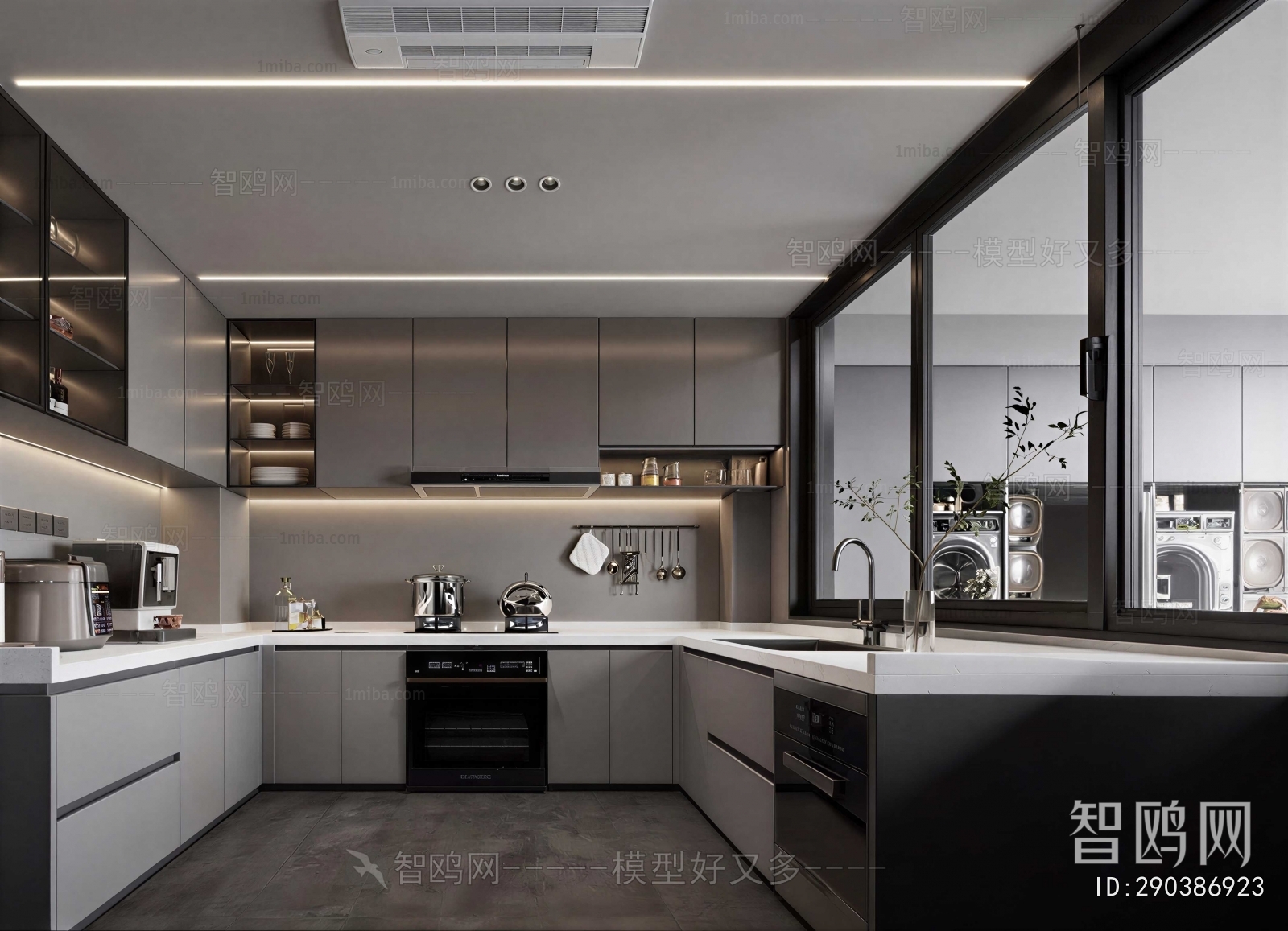 Modern The Kitchen