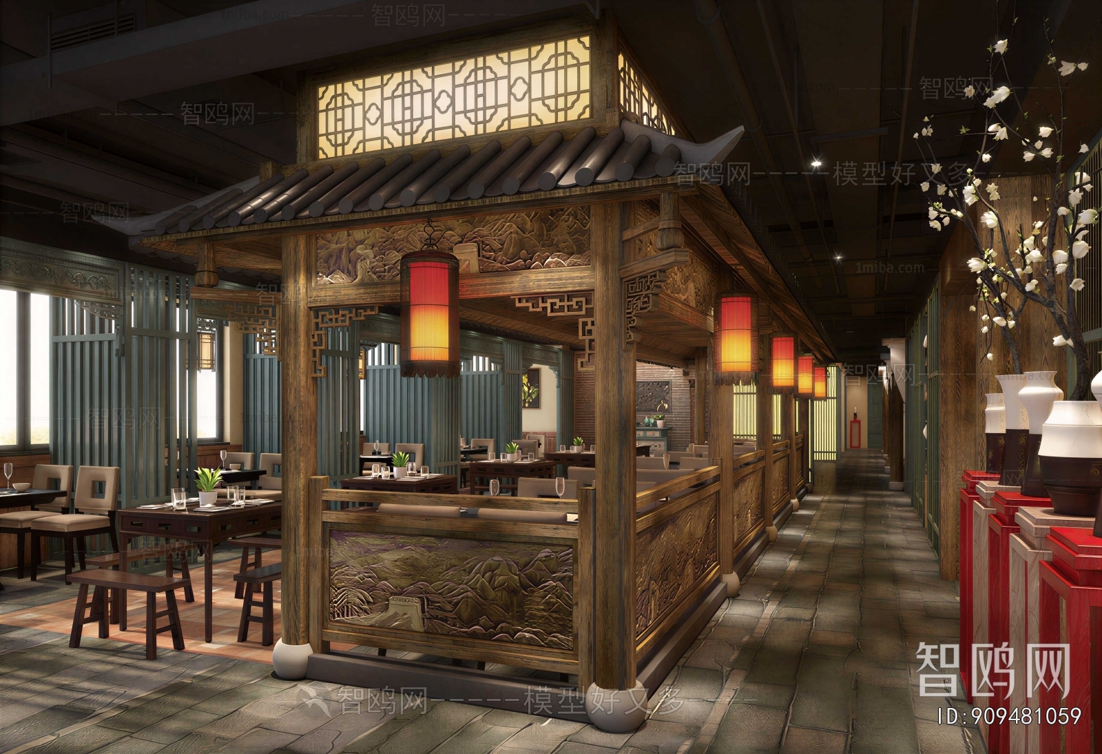 Chinese Style Dining Room