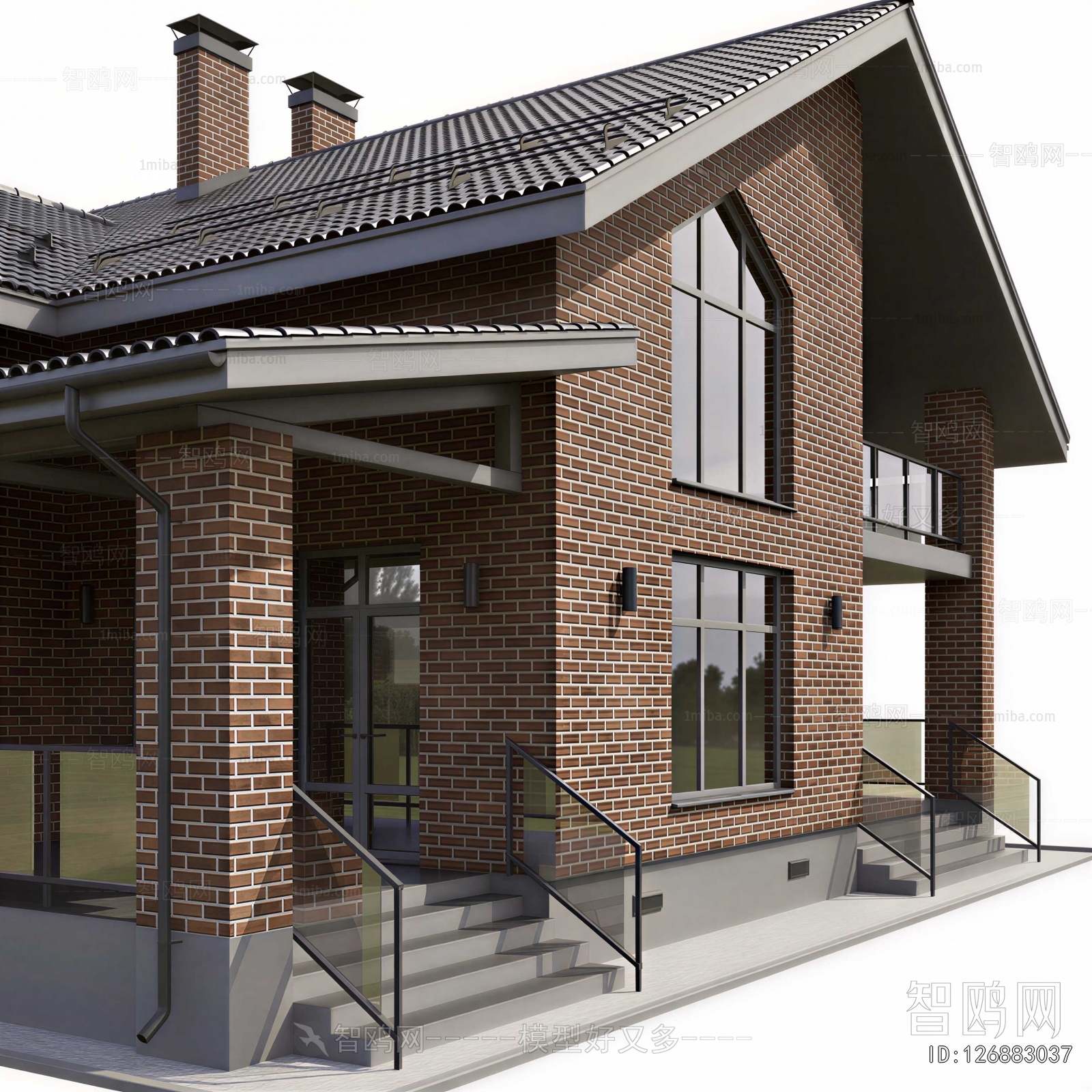 Simple European Style Detached Villa