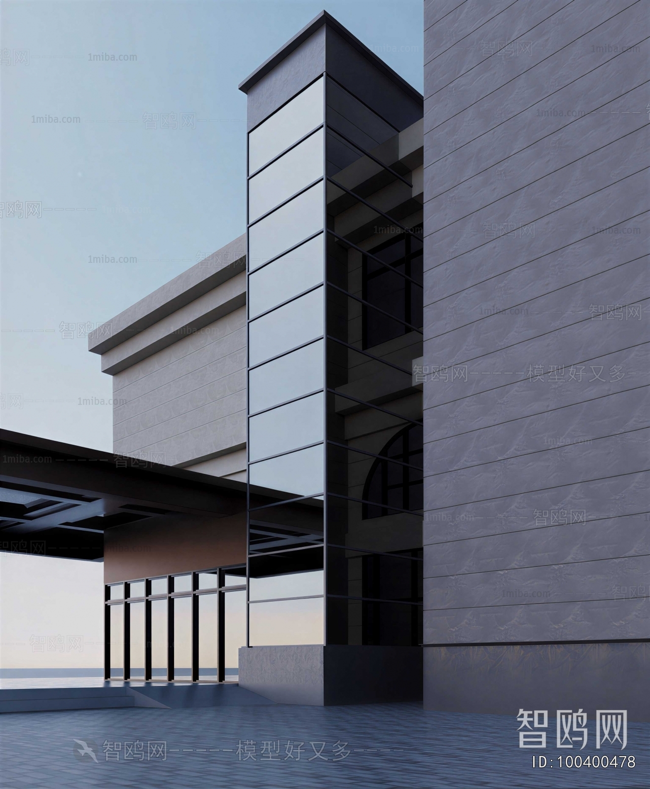 Modern Appearance Of Commercial Building