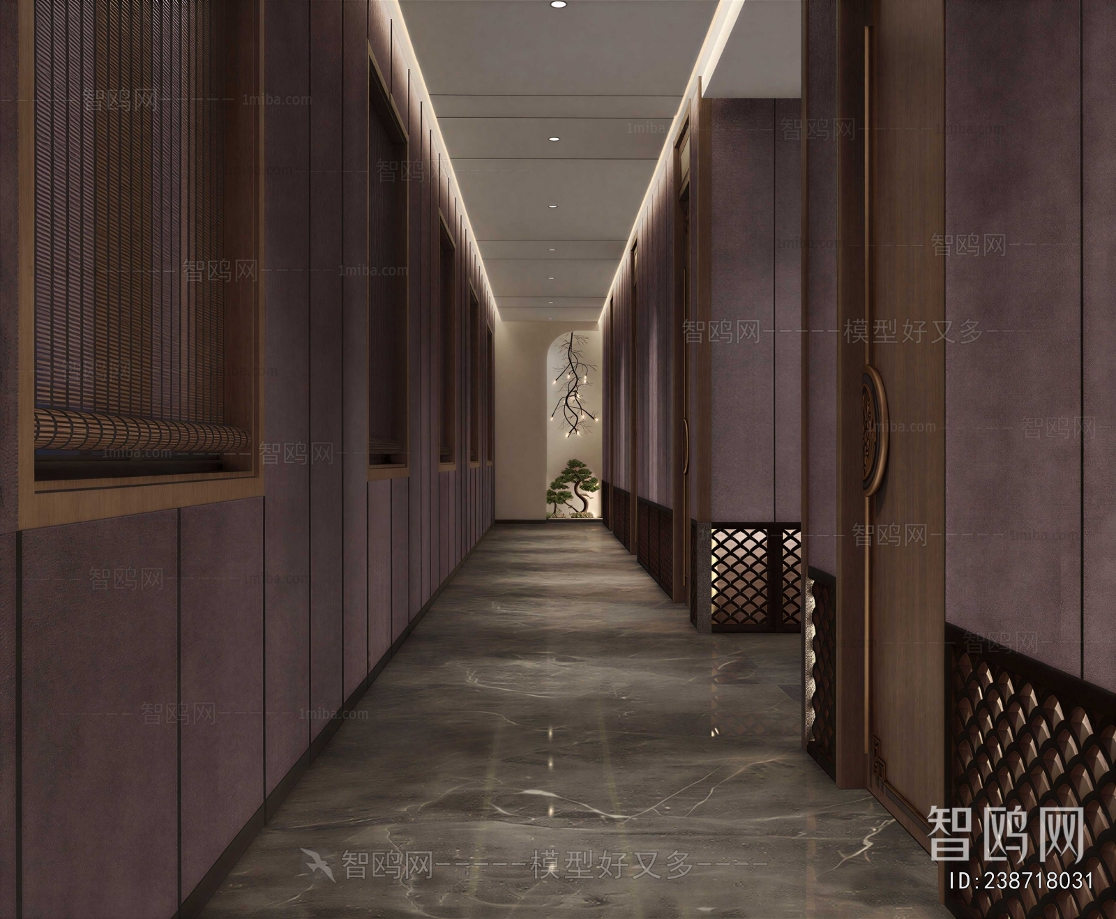 New Chinese Style Corridor