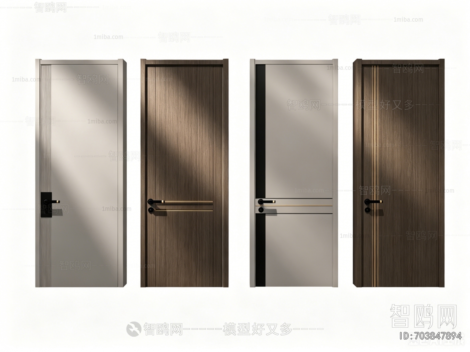 Modern Single Door