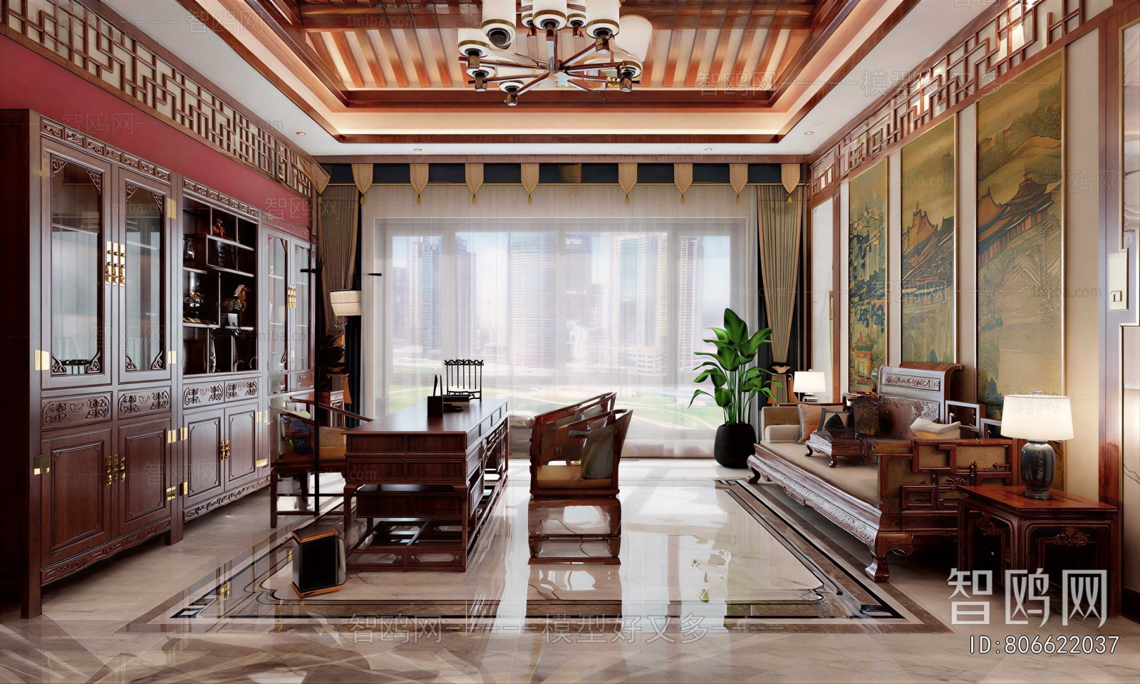 Chinese Style A Living Room