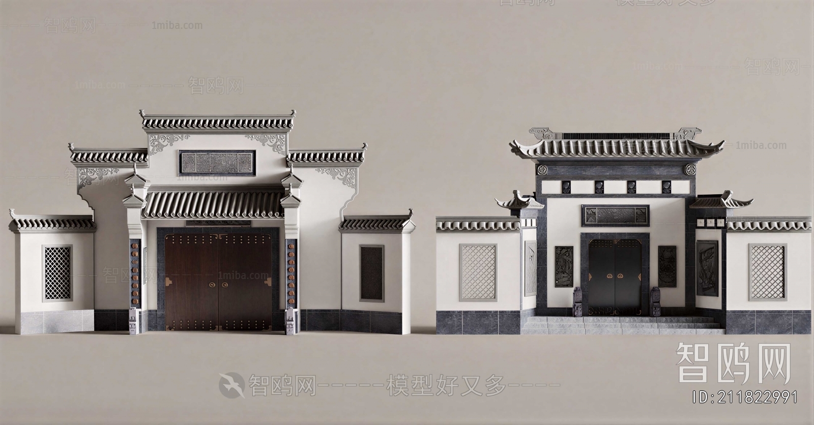 New Chinese Style Gate