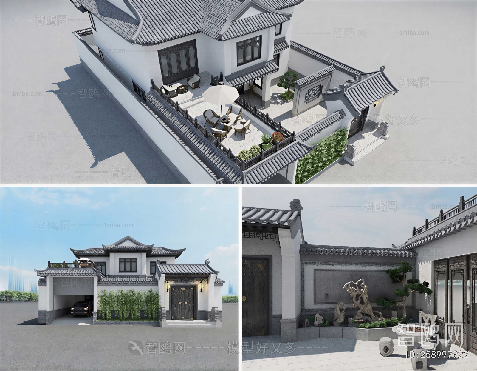 New Chinese Style Residential Building