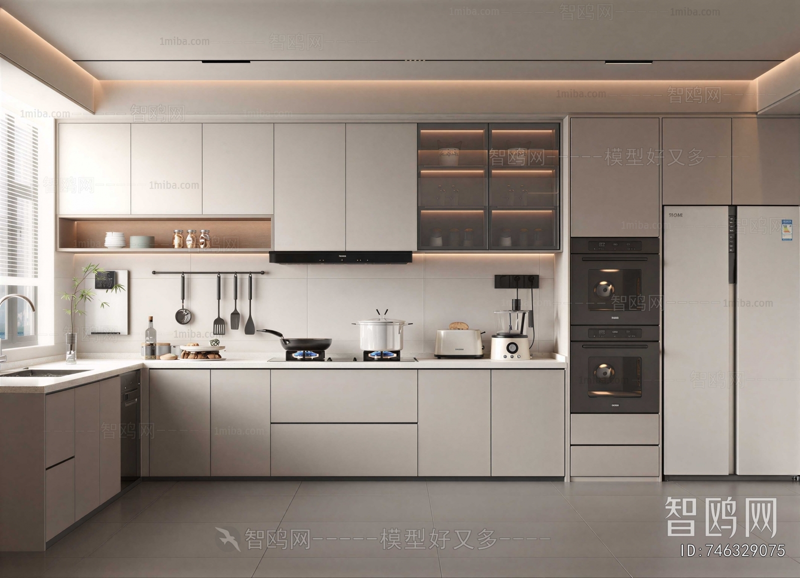 Modern The Kitchen