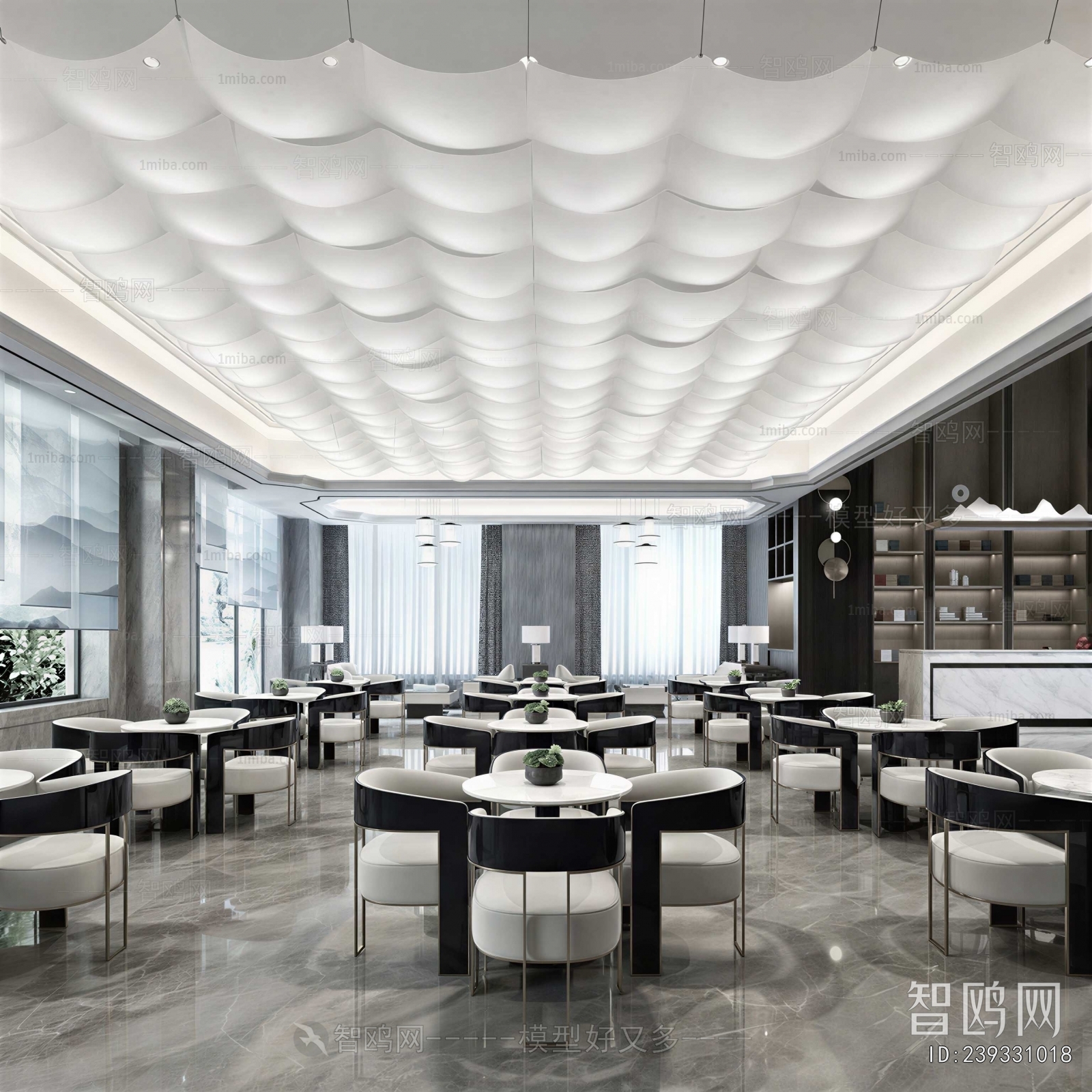 New Chinese Style Rest Area