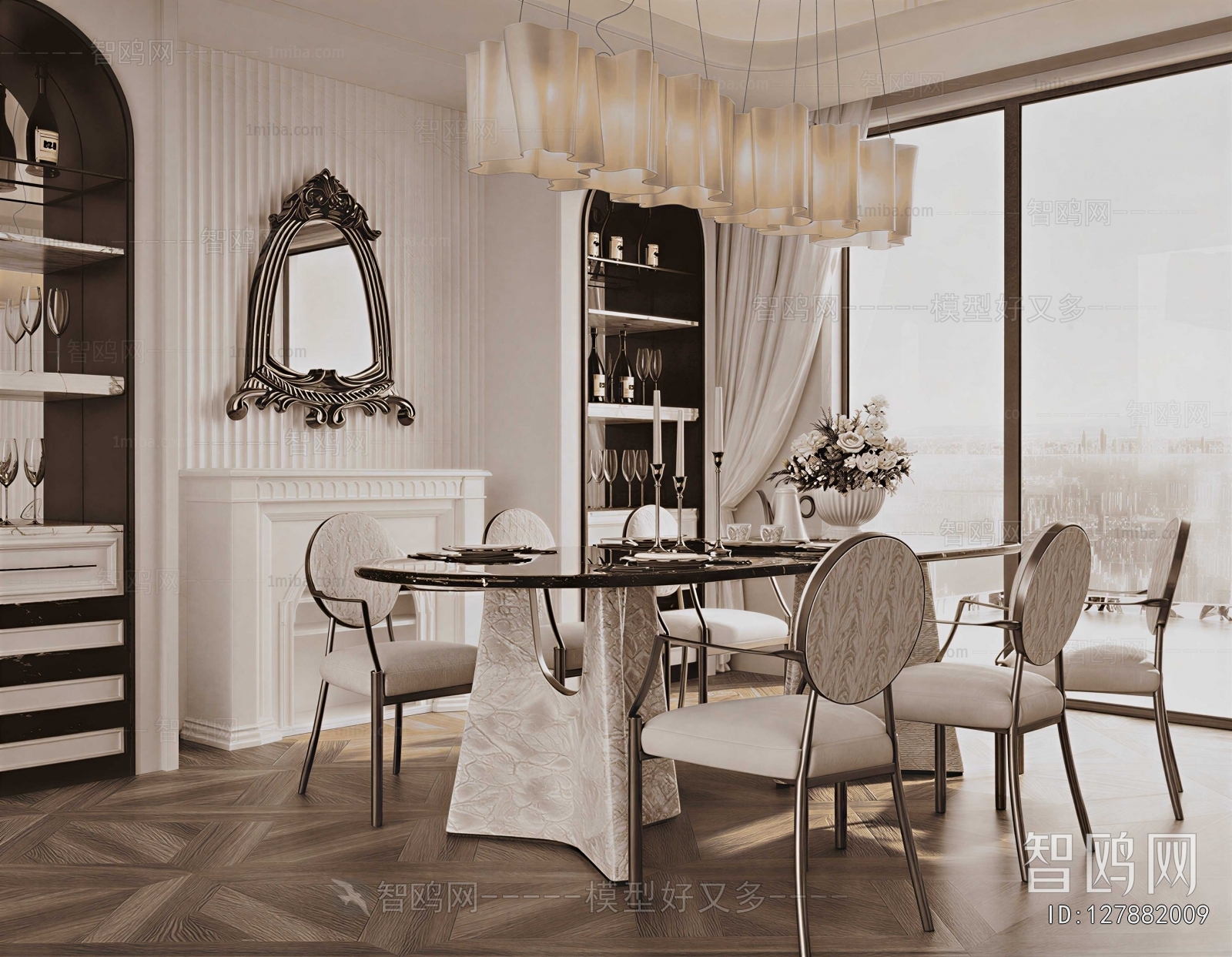 French Style Dining Room