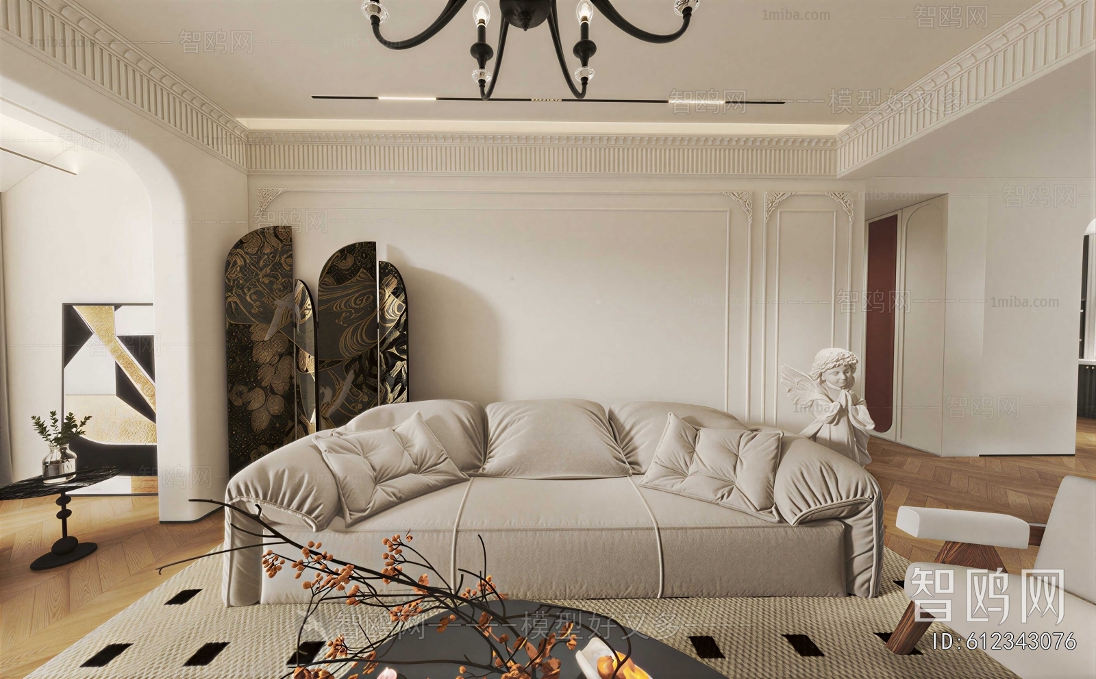 French Style A Living Room