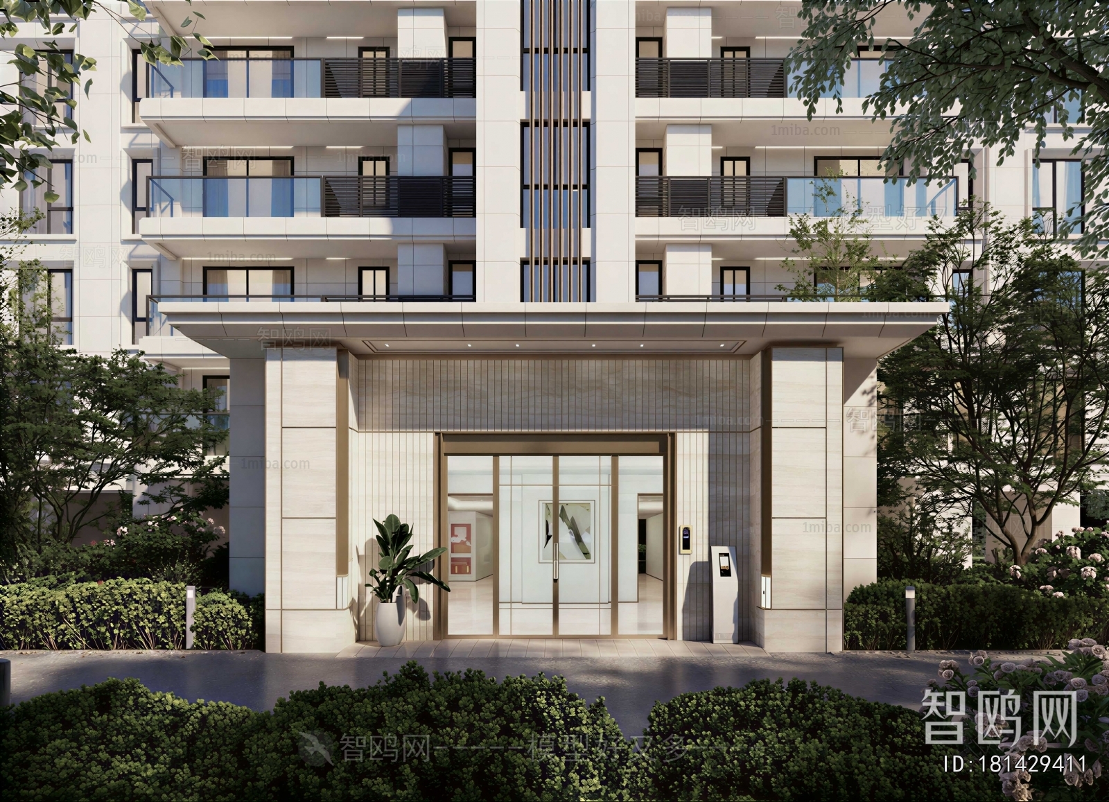Modern Facade Element