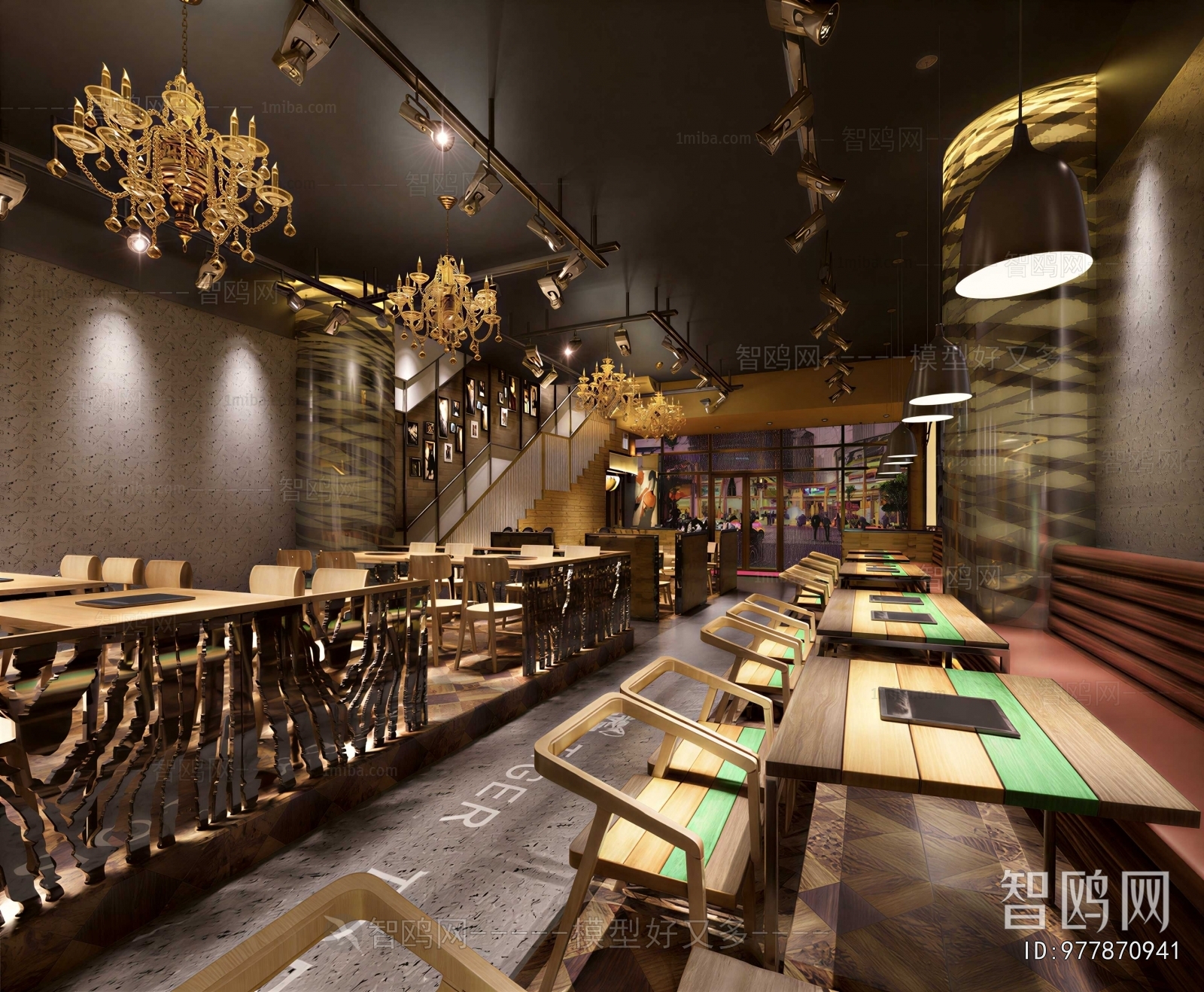 Modern Barbecue Restaurant