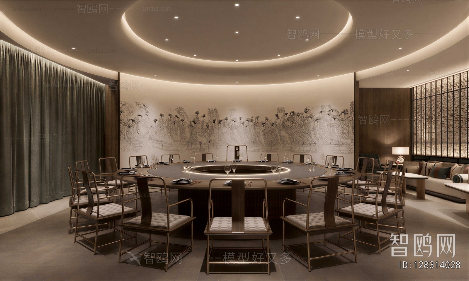 New Chinese Style Restaurant Box
