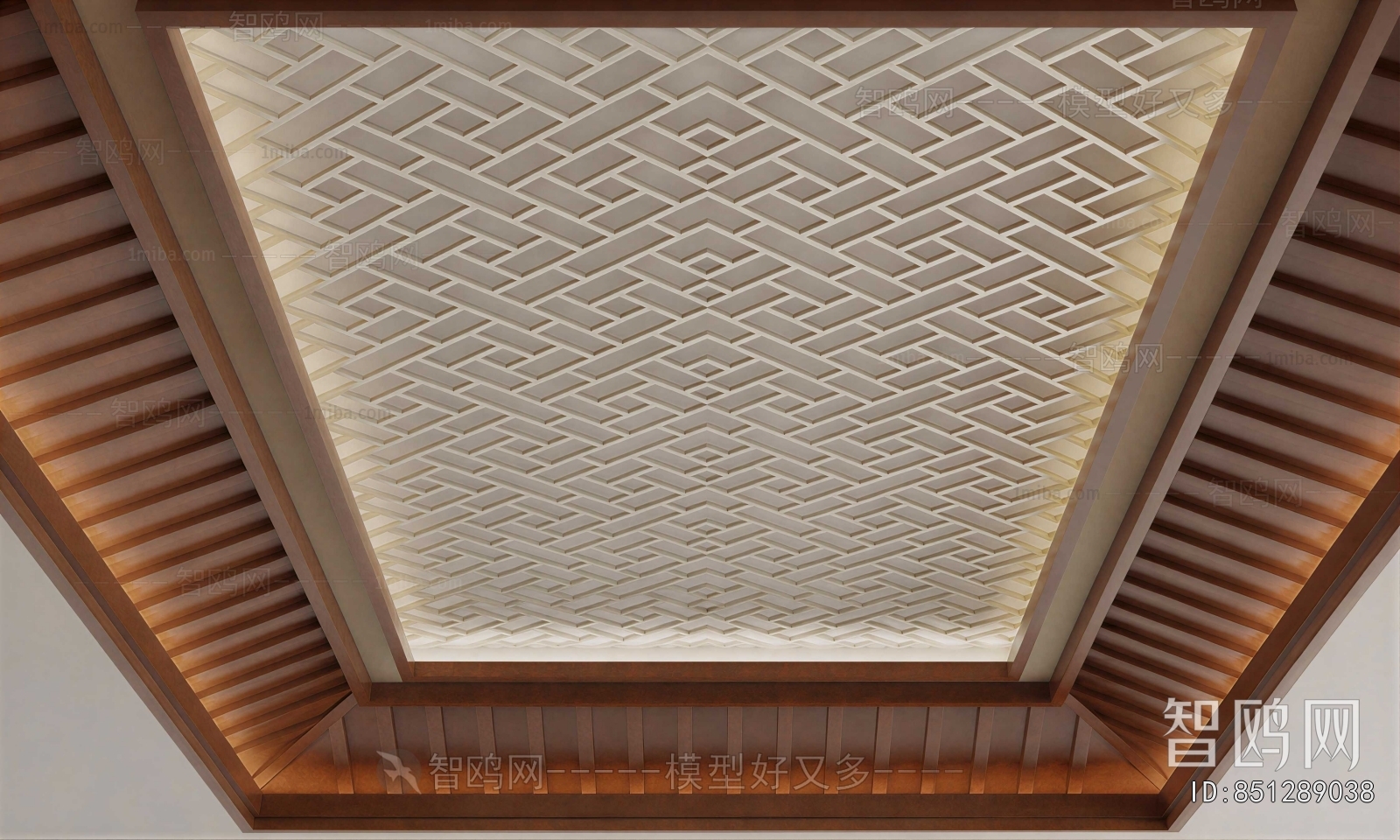 New Chinese Style Suspended Ceiling