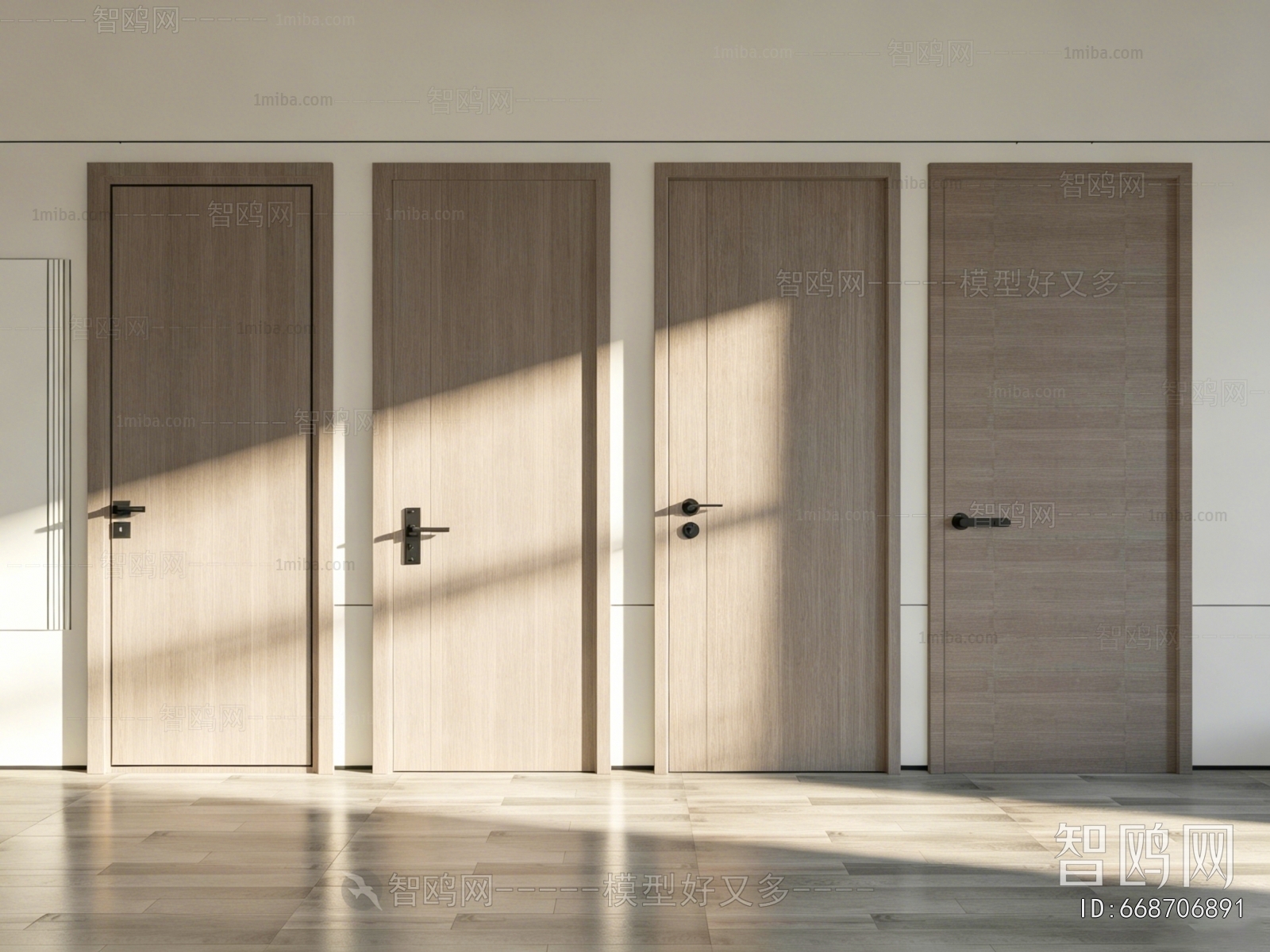 Modern Single Door