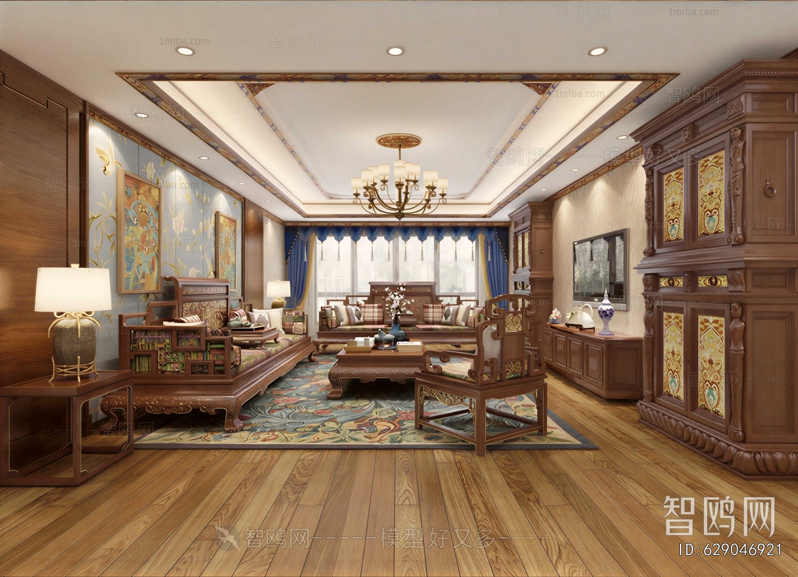 Chinese Style A Living Room