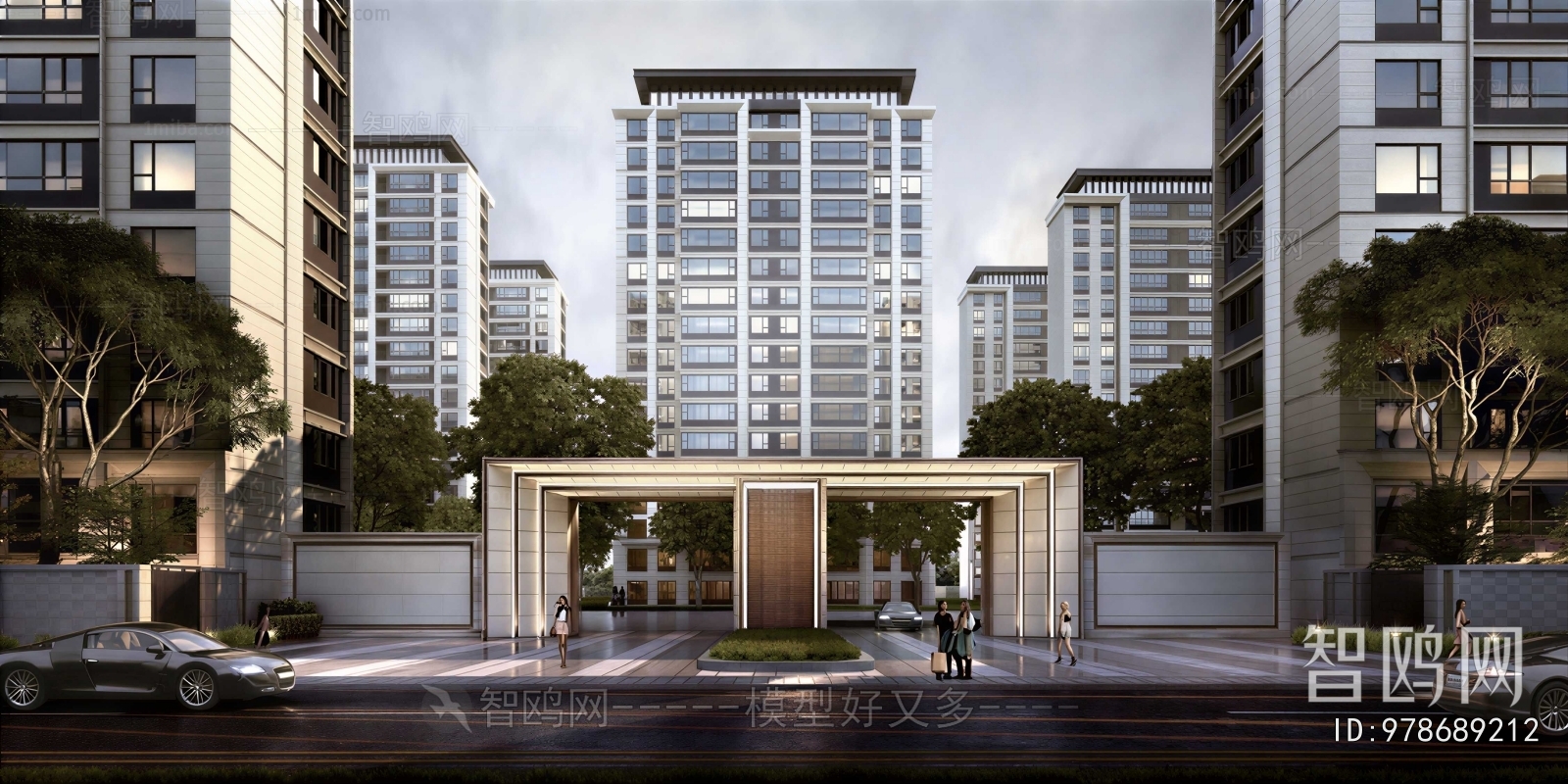 Modern Facade Element