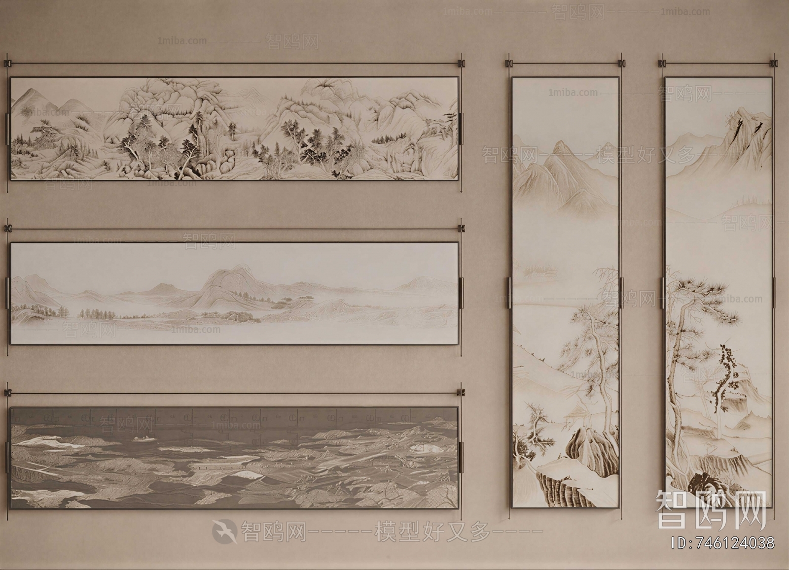 New Chinese Style Painting