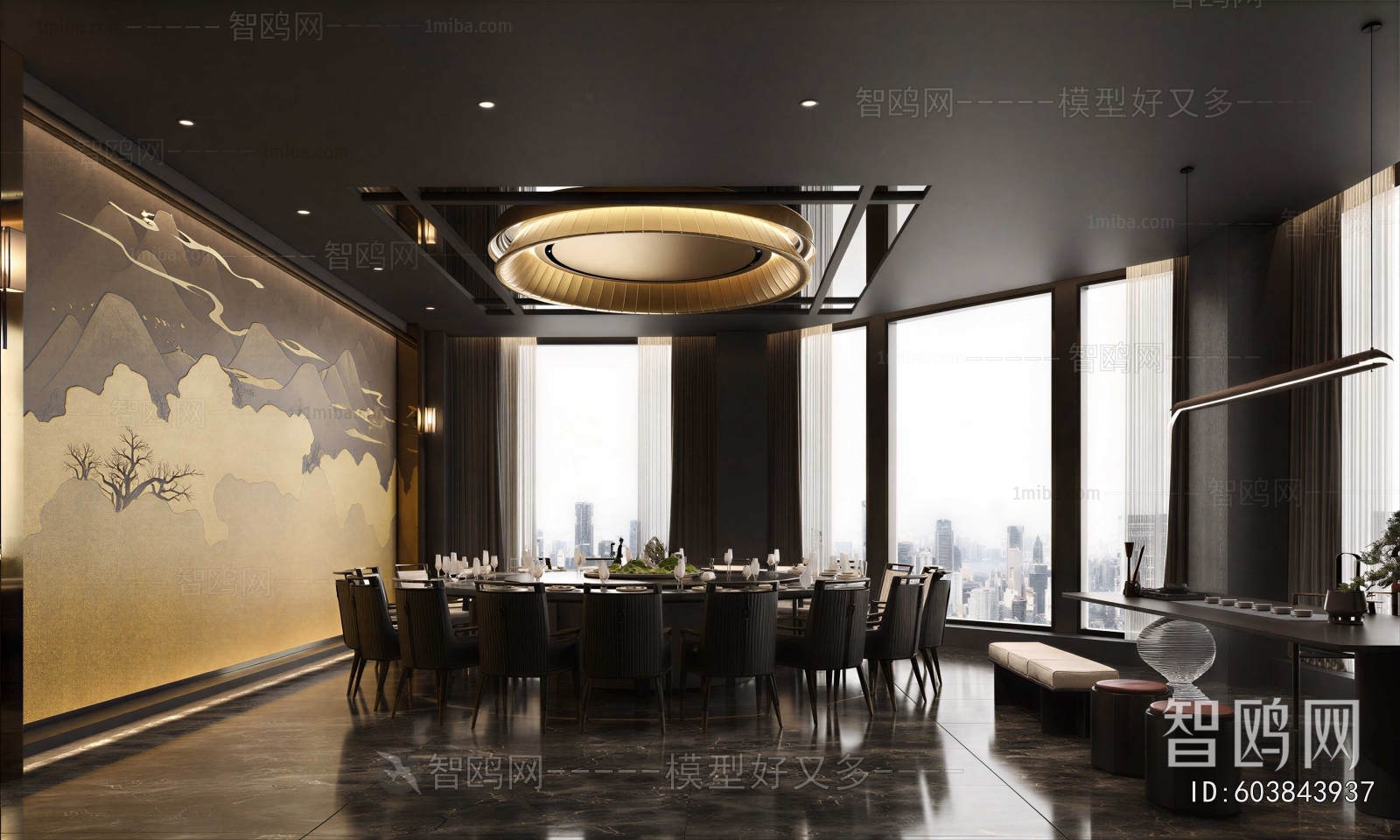 New Chinese Style Restaurant Box