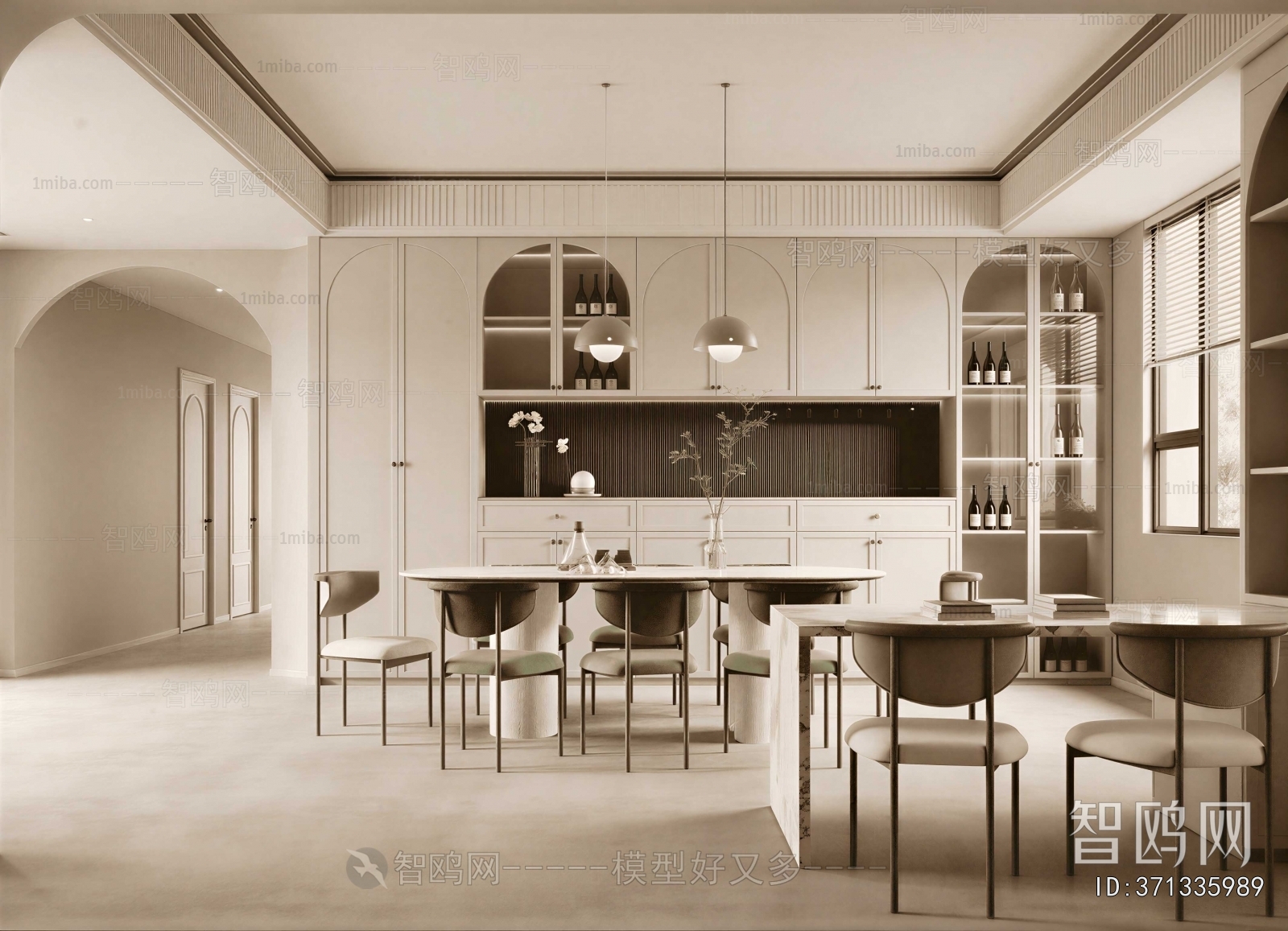 French Style Dining Room