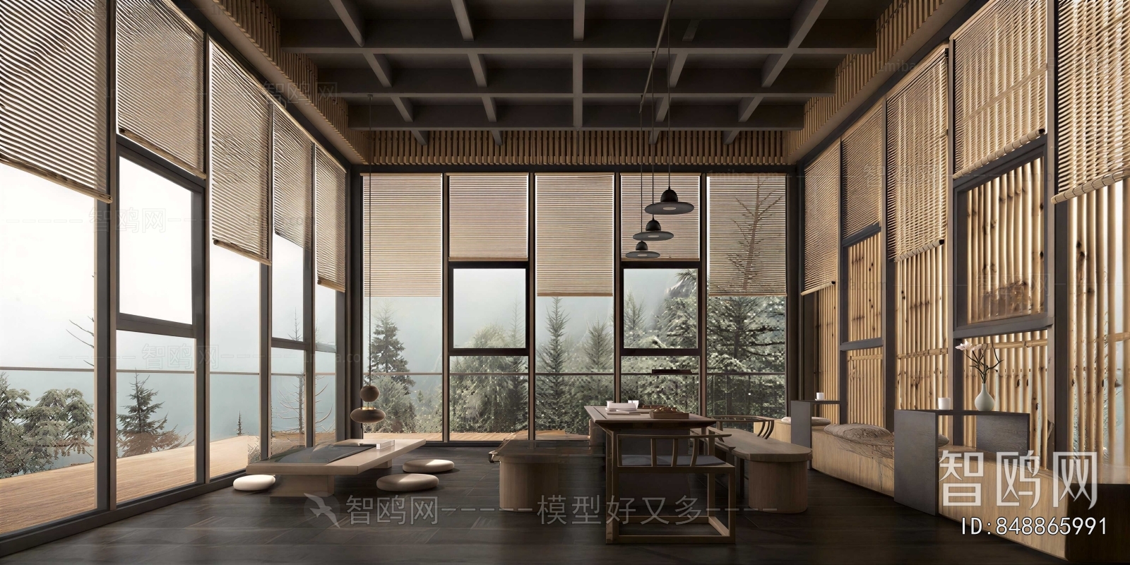 Japanese Style Tea House