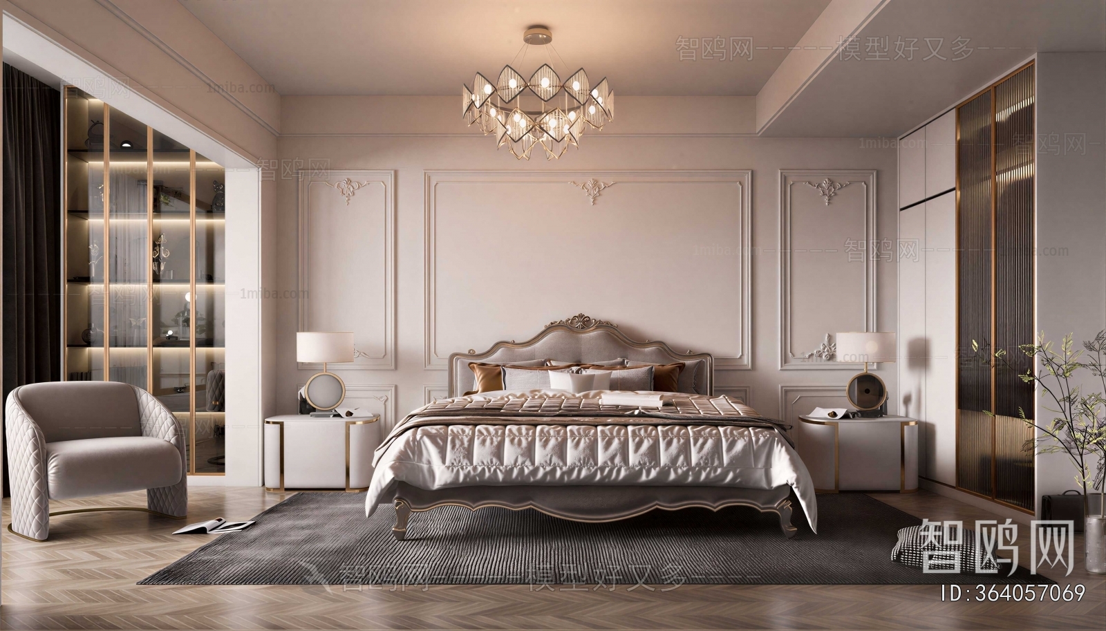 French Style Bedroom