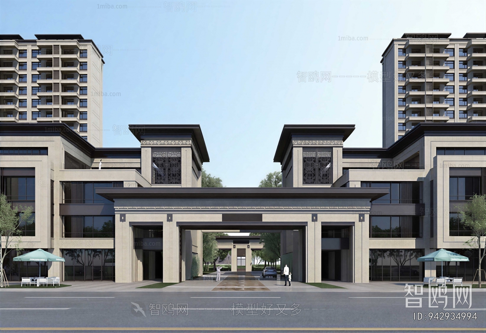New Chinese Style Gate