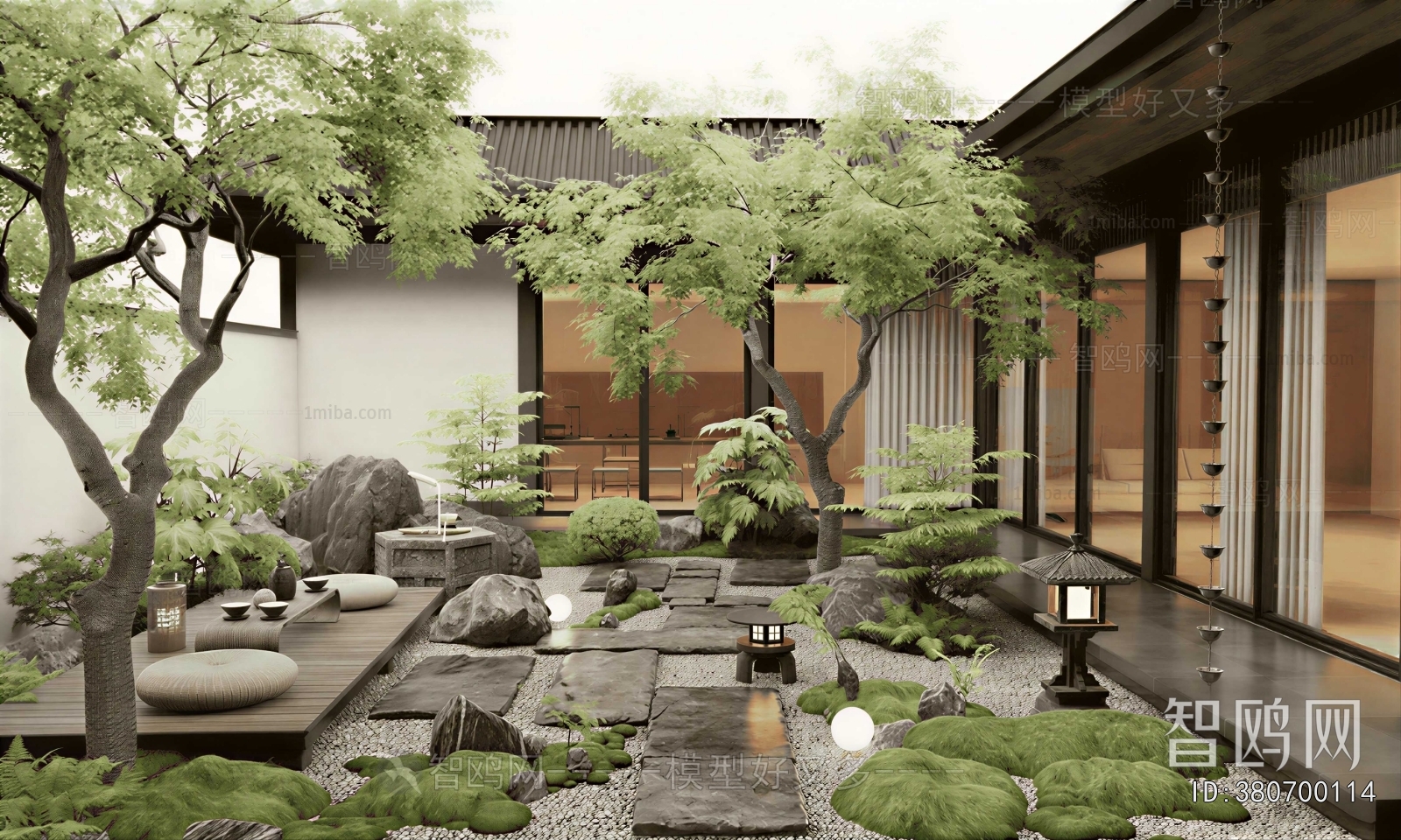Japanese Style Courtyard/landscape