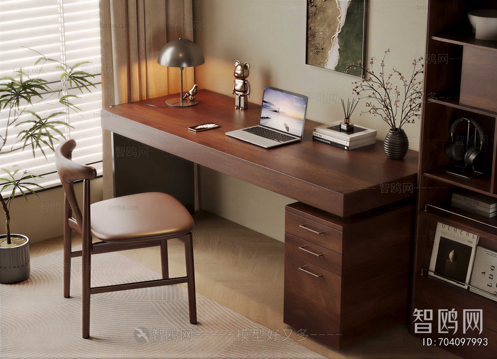 Modern Computer Desk And Chair
