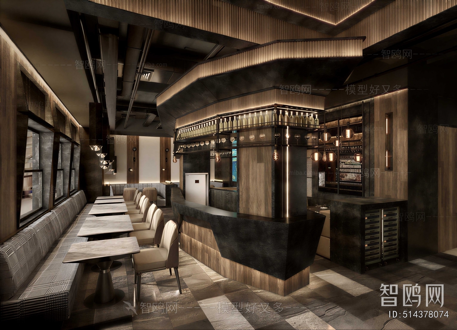 Industrial Style Restaurant