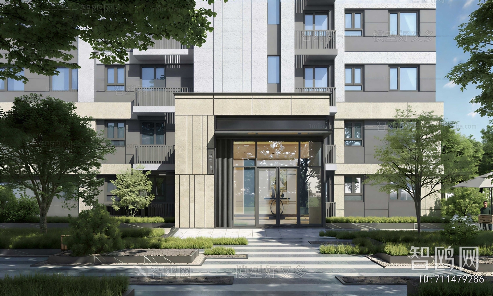 Modern Facade Element