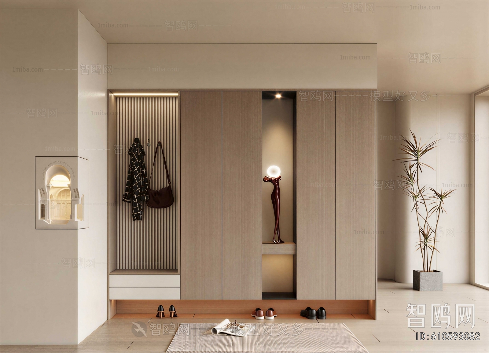 Modern Hallway