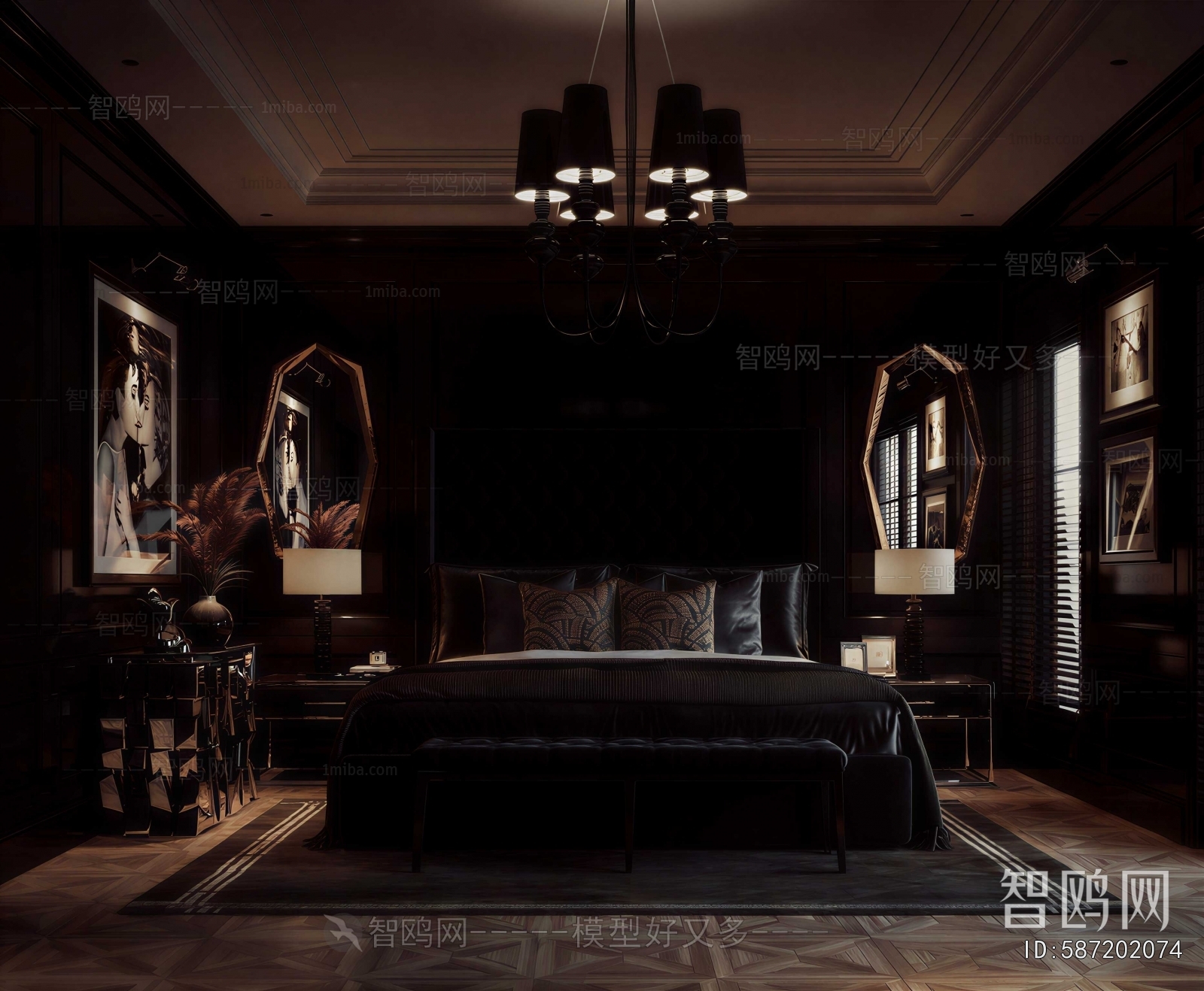 American Style Bedroom