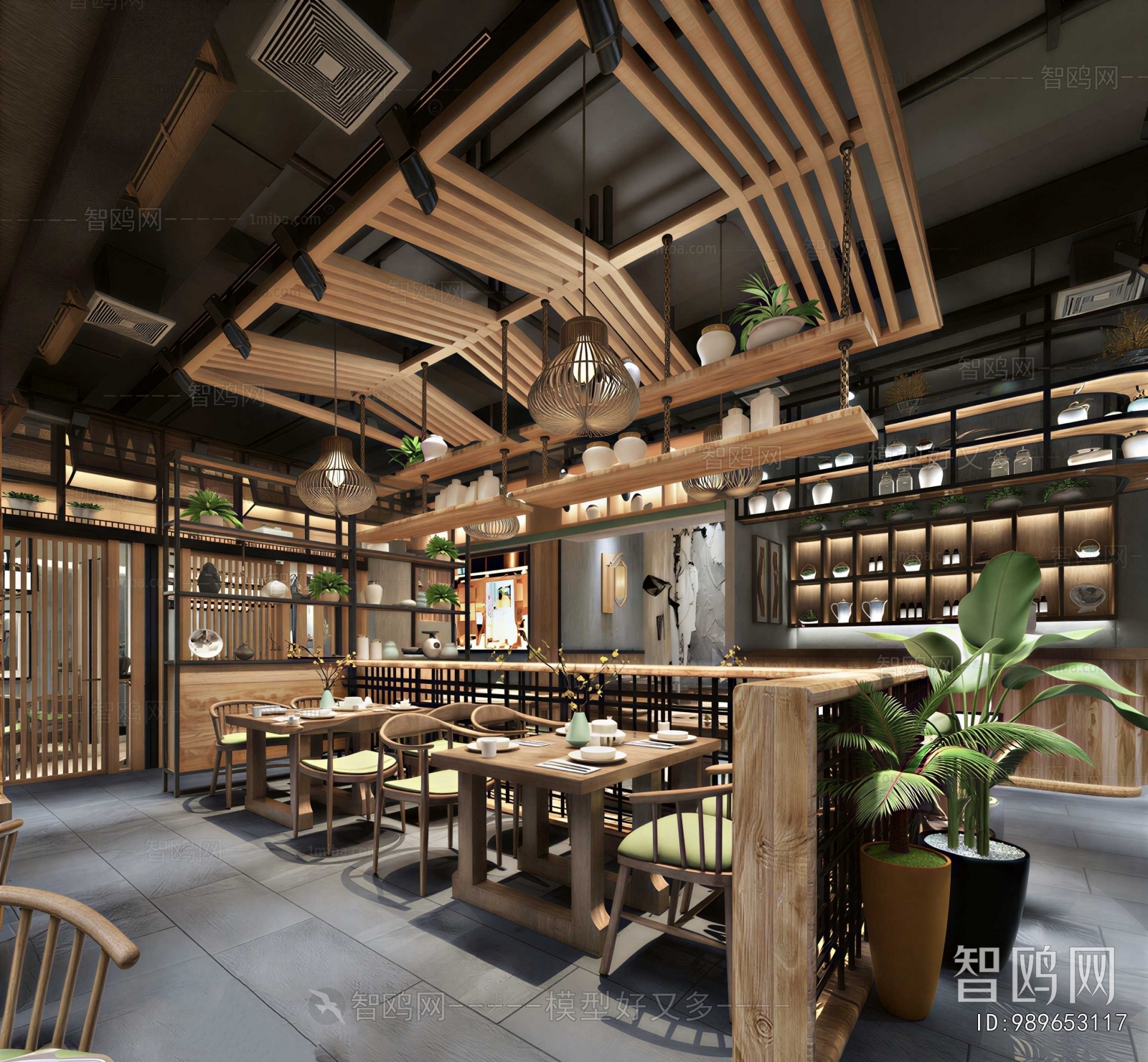 Industrial Style Restaurant