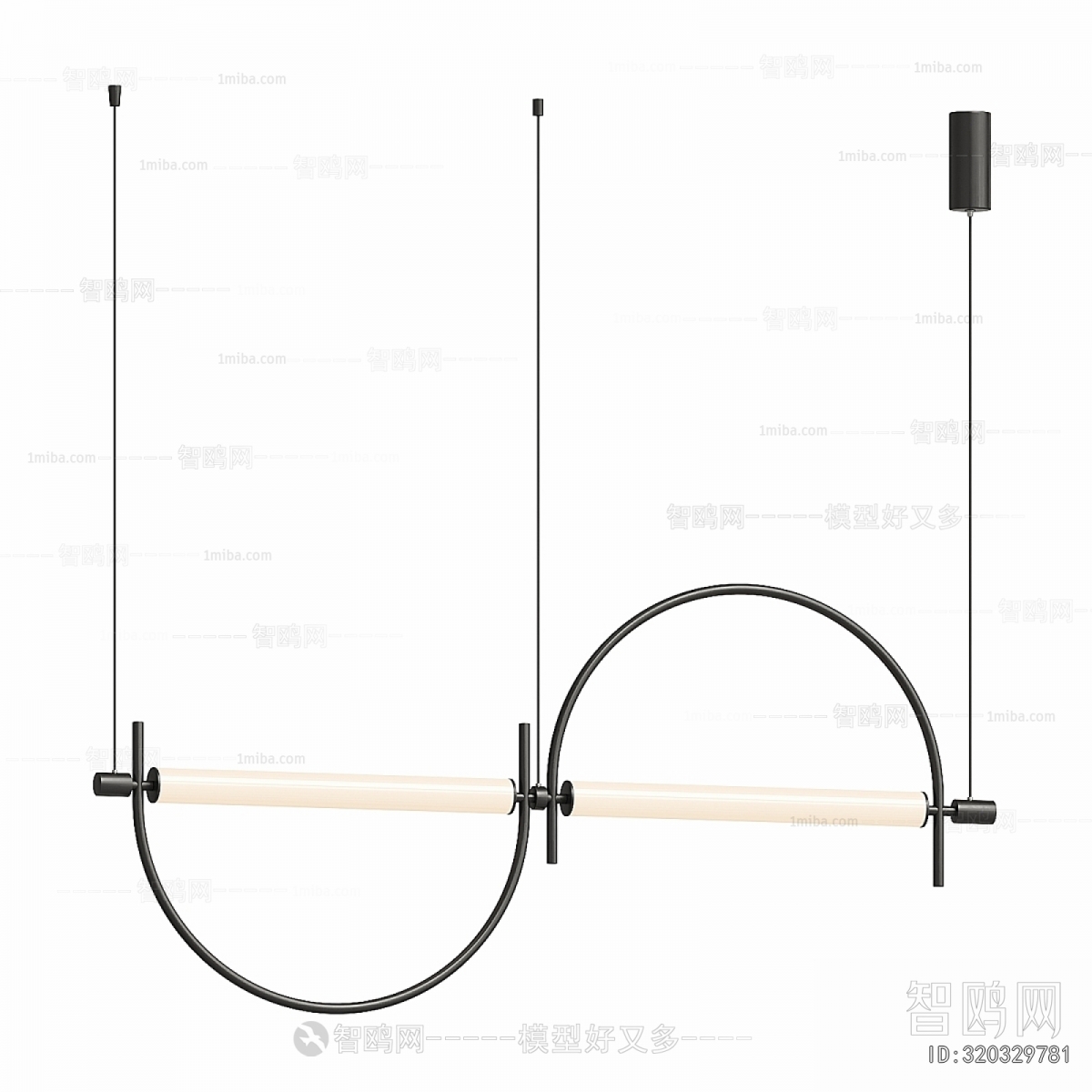 Modern Long Chandelier