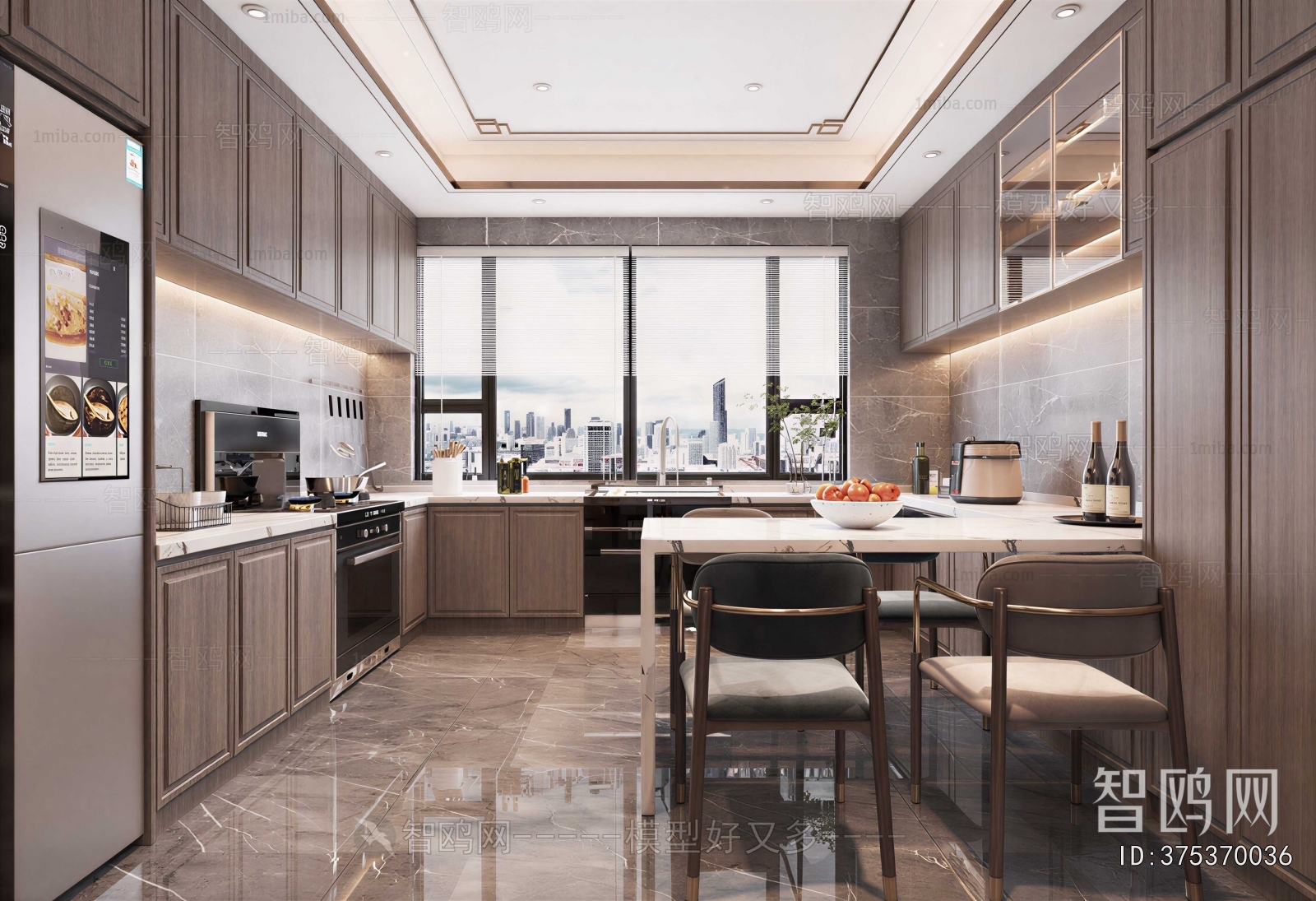 Modern Open Kitchen