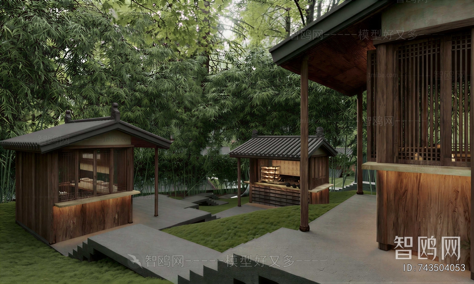 Japanese Style Courtyard/landscape