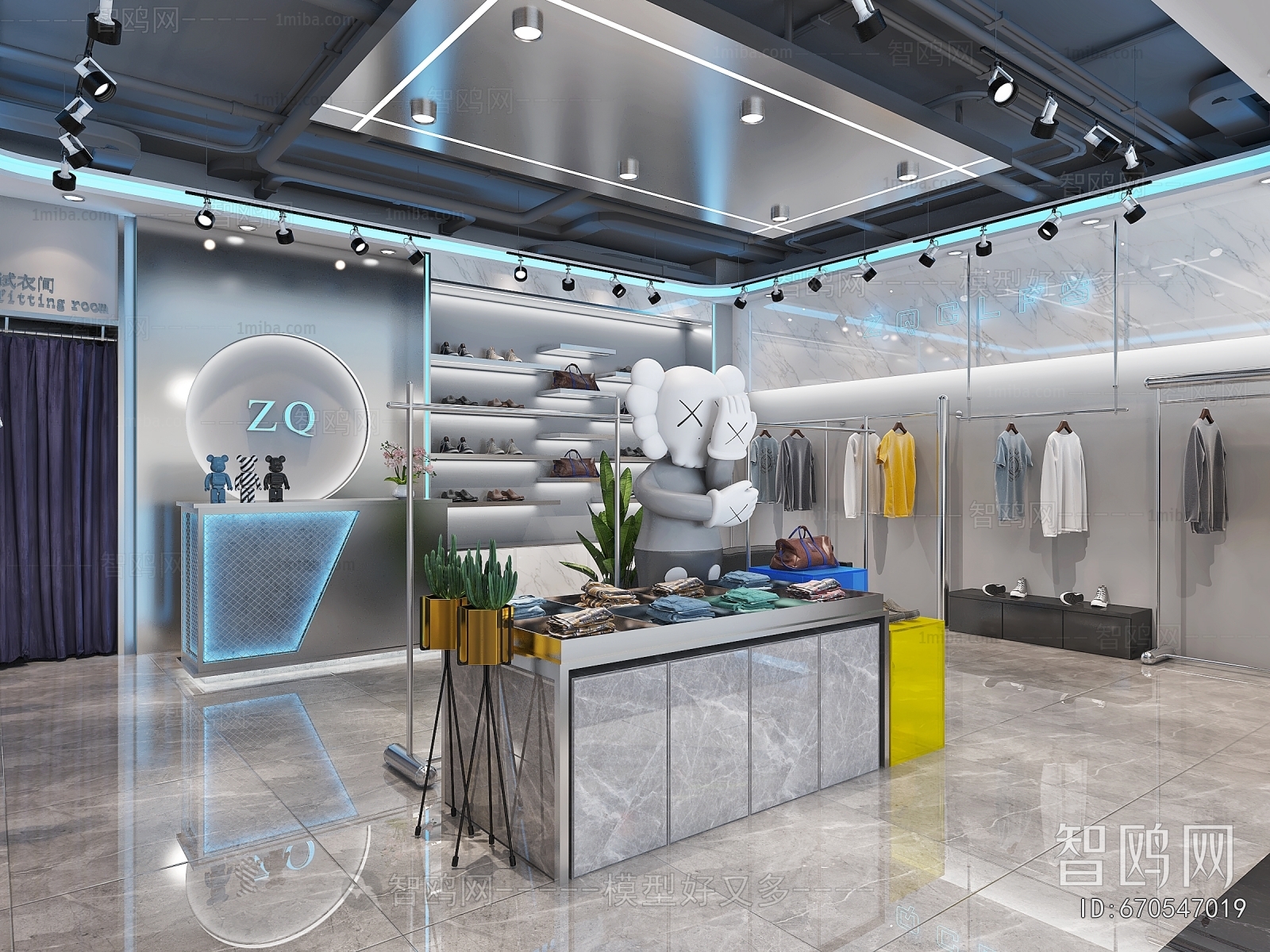 Modern Clothing Store