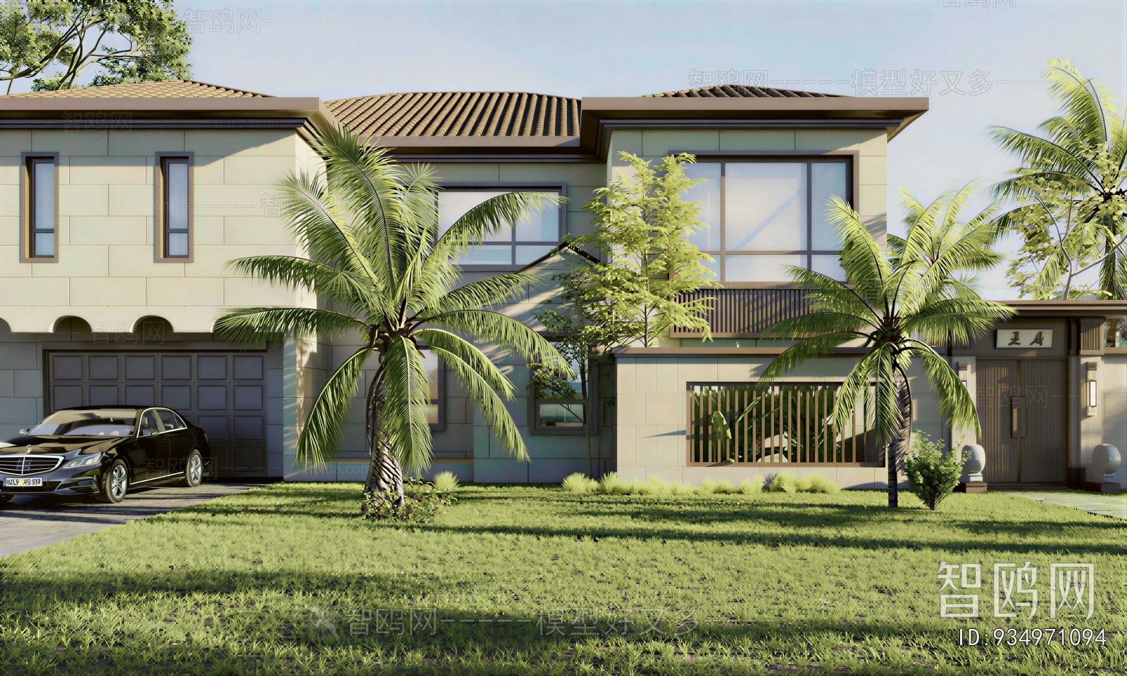 New Chinese Style Detached Villa