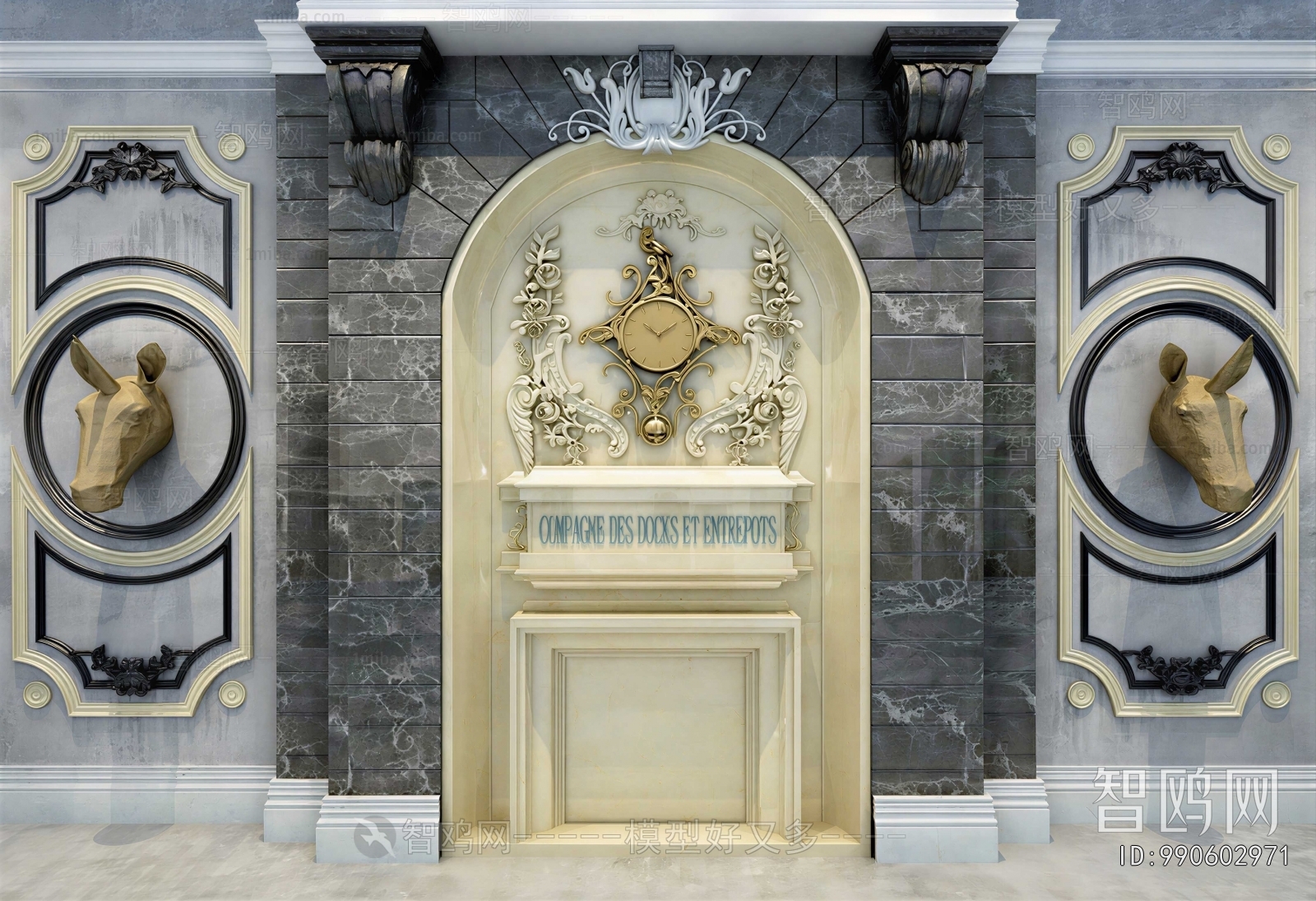 European Style TV Wall