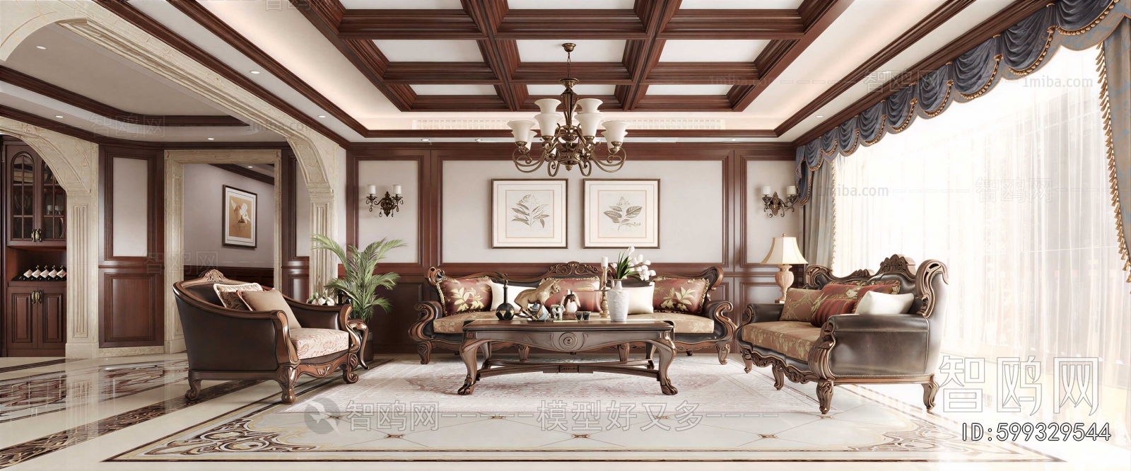 European Style A Living Room