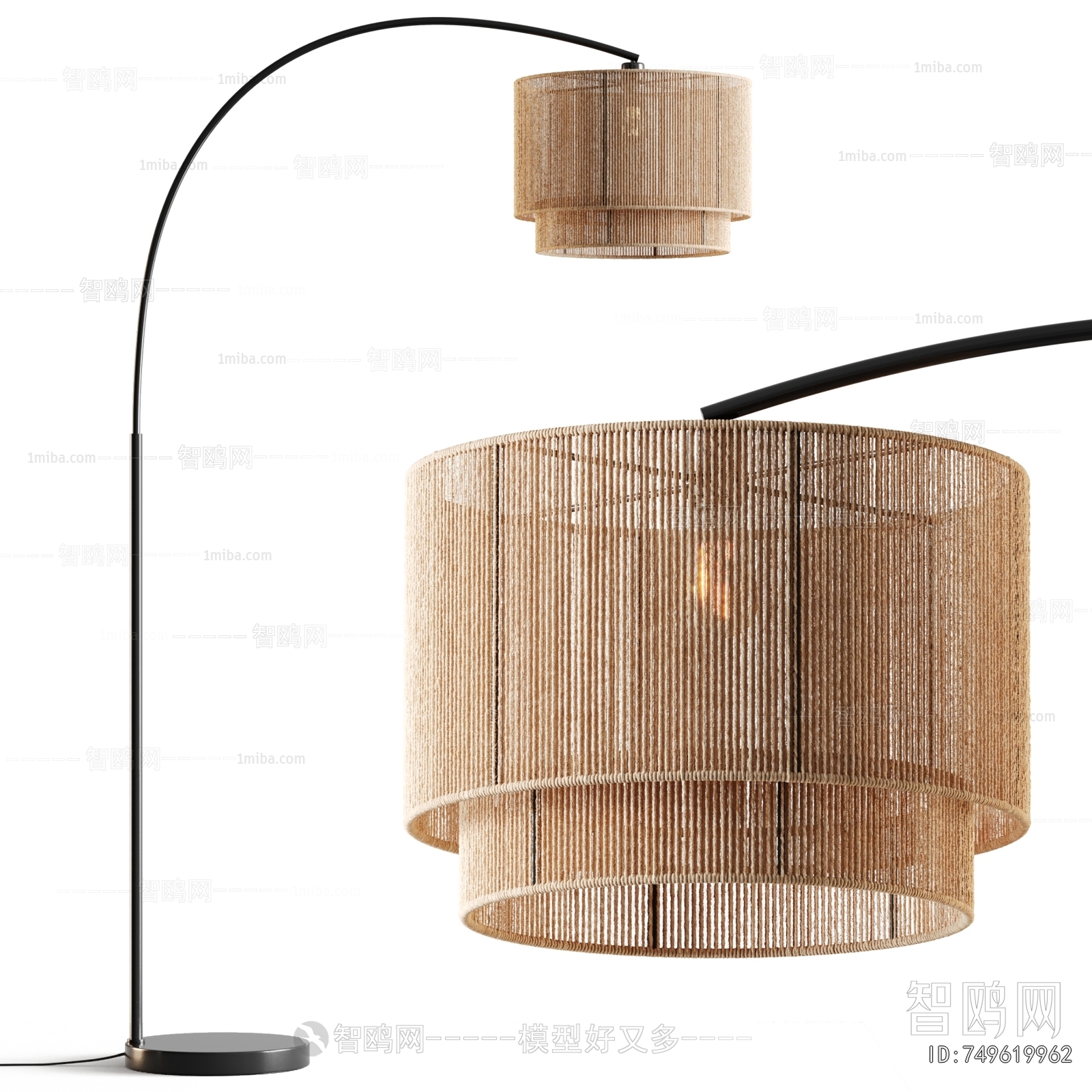 Wabi-sabi Style Floor Lamp