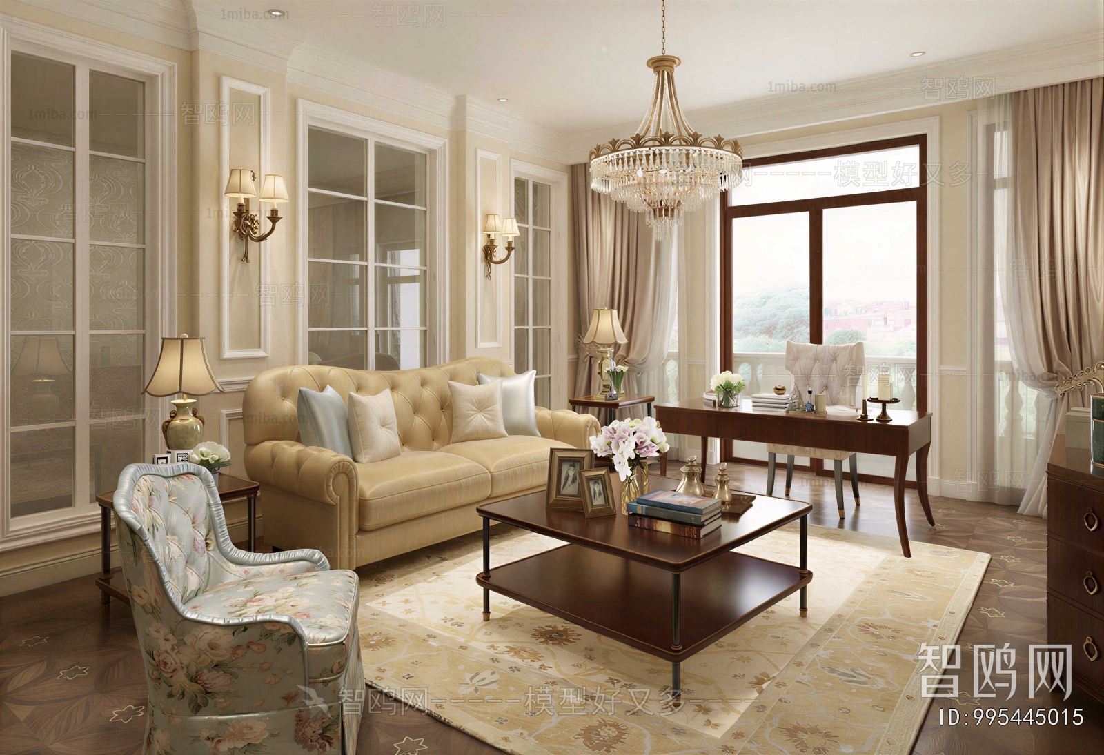 European Style A Living Room