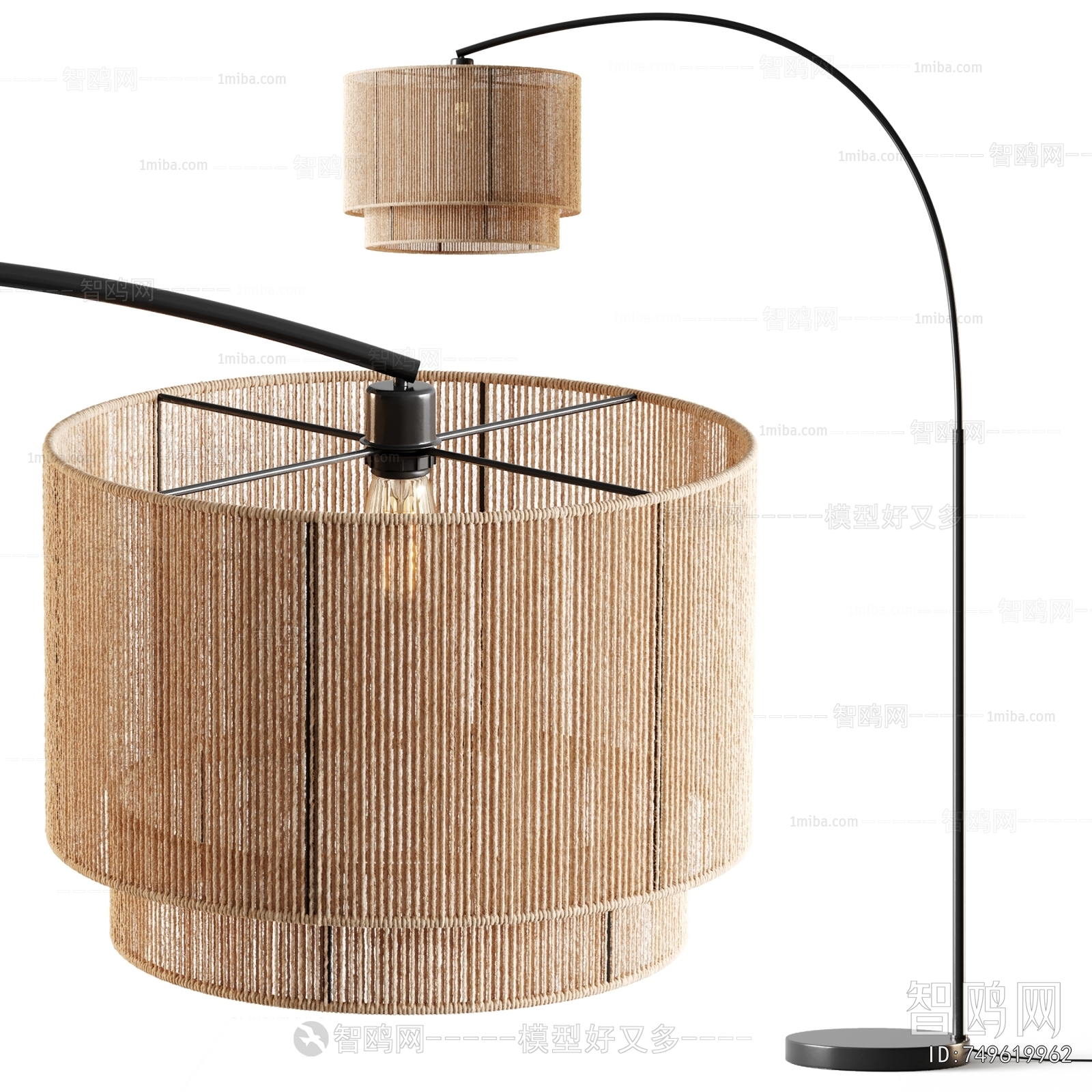 Wabi-sabi Style Floor Lamp