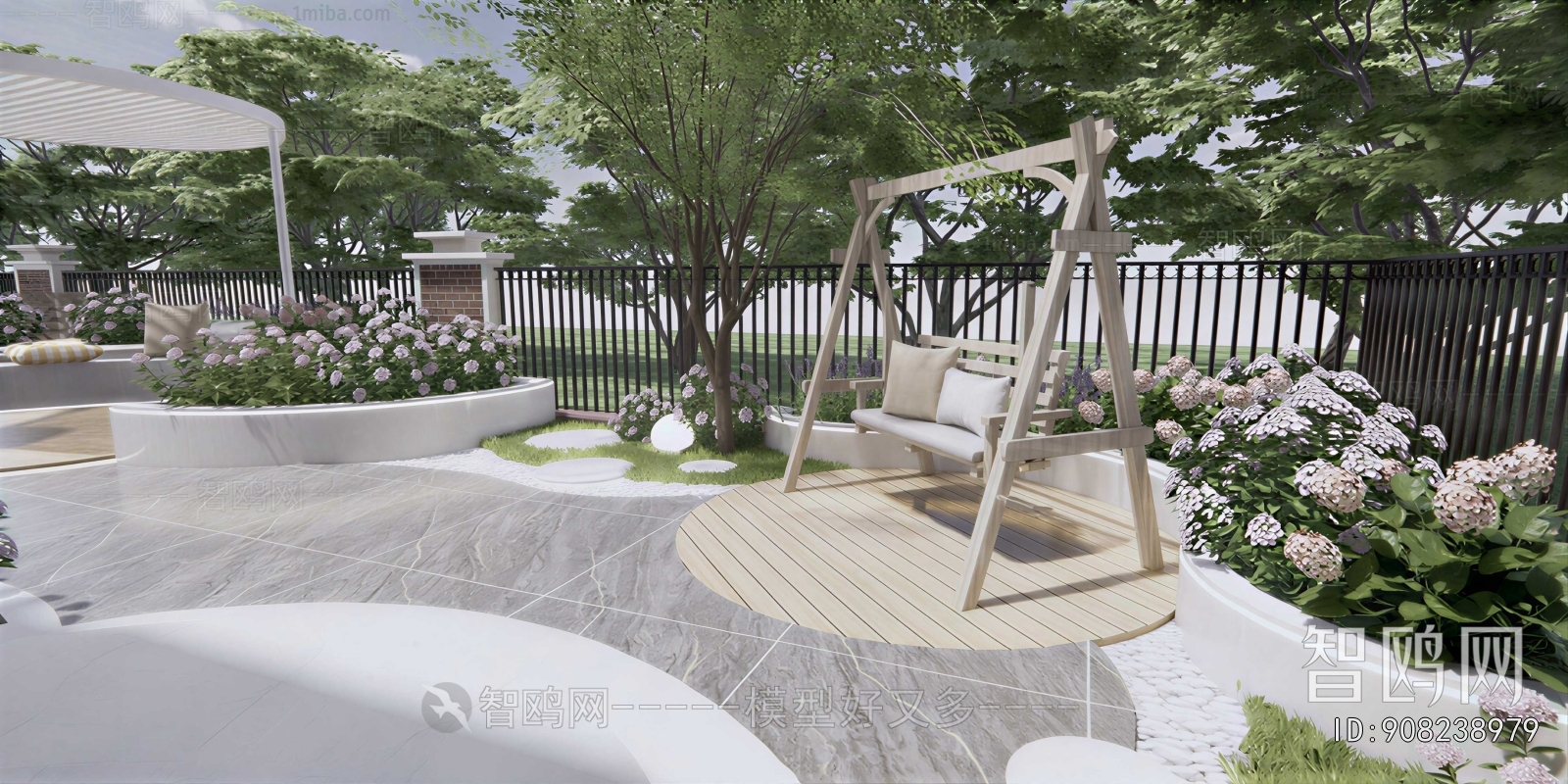 Modern Courtyard/landscape