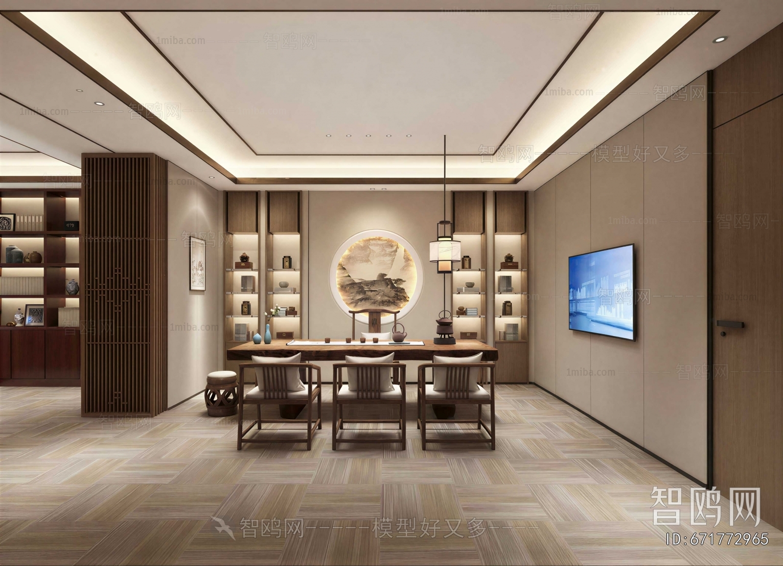New Chinese Style Tea House