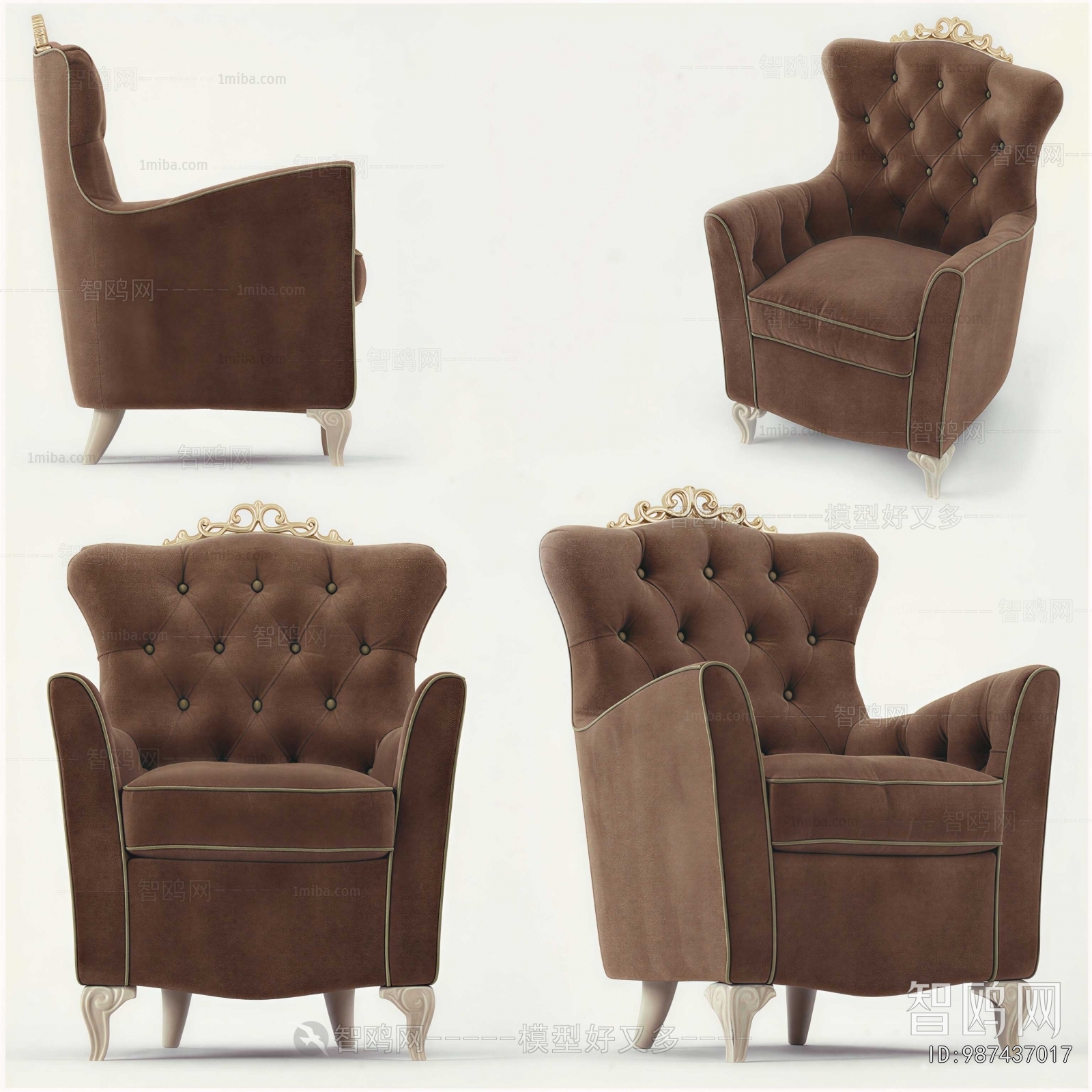 American Style Single Sofa