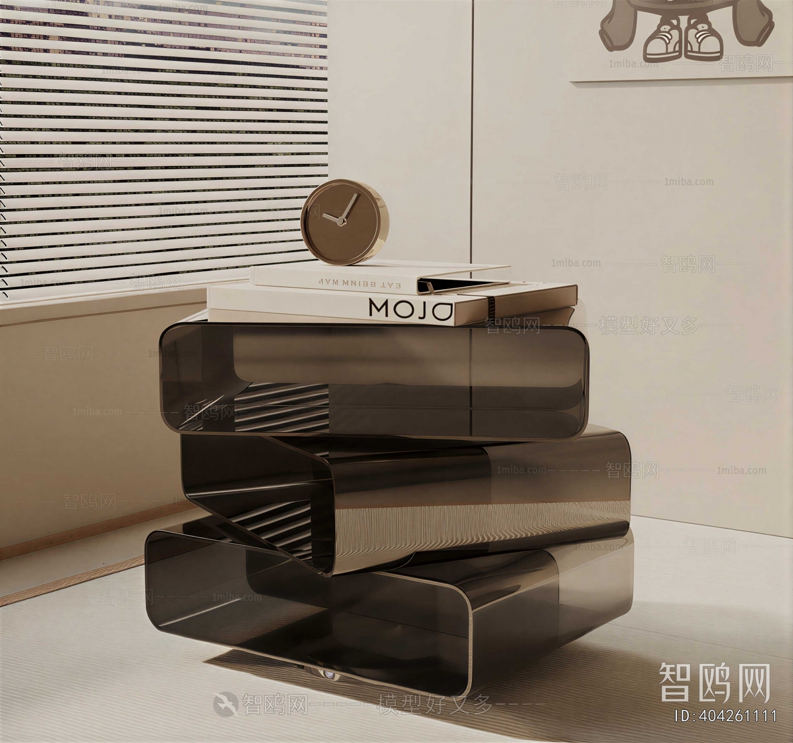 Modern Bedside Cupboard